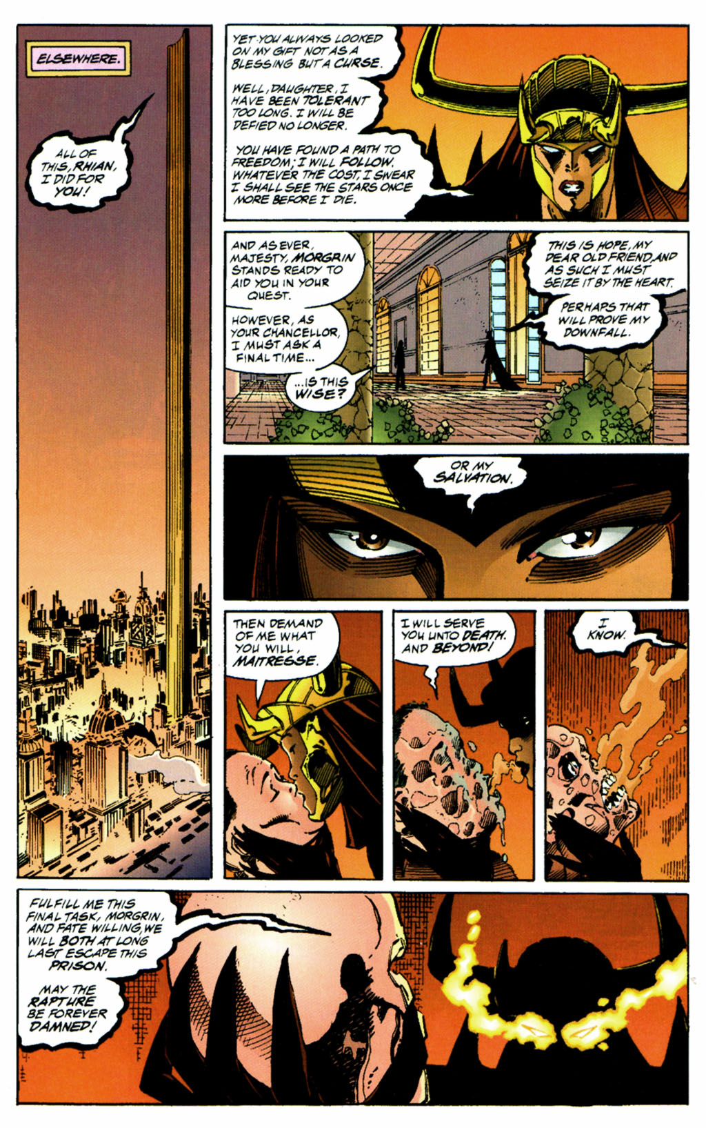 Read online Sovereign Seven comic -  Issue #9 - 10