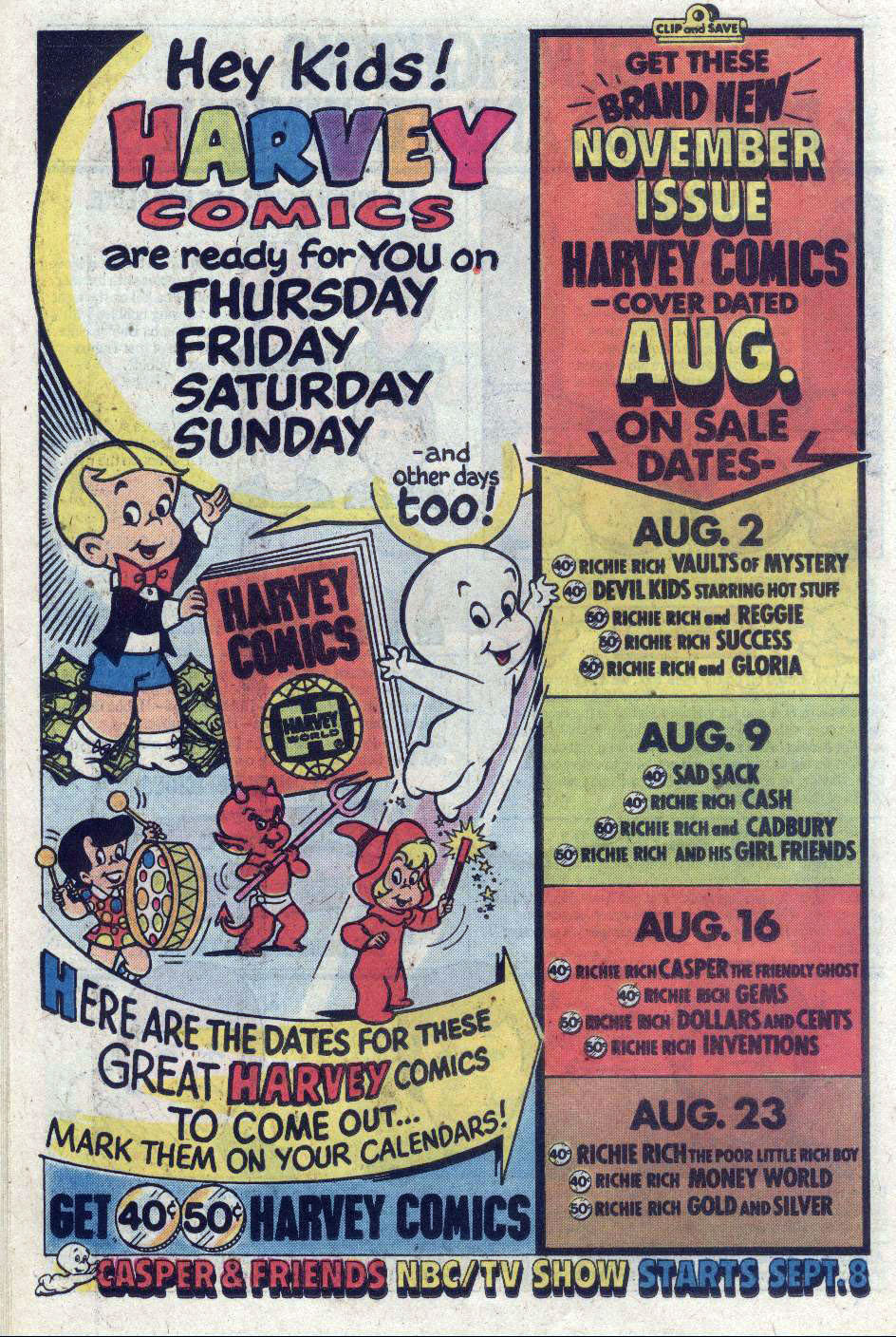 Read online Richie Rich & His Girl Friends comic -  Issue #3 - 4
