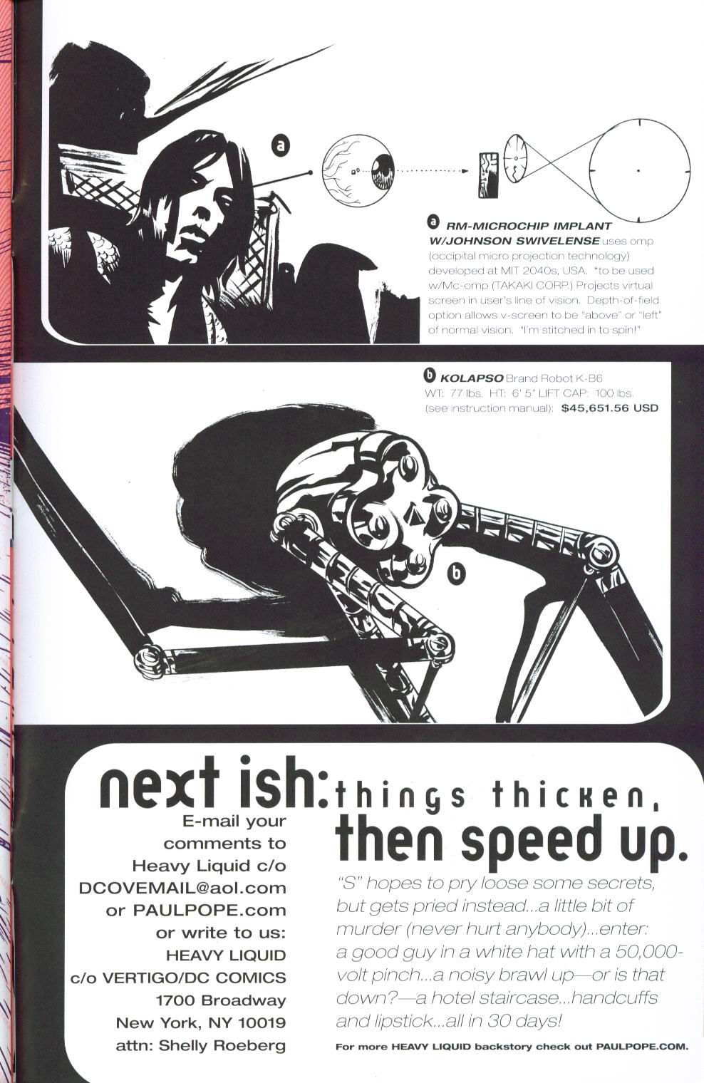 Read online Heavy Liquid comic -  Issue #2 - 51