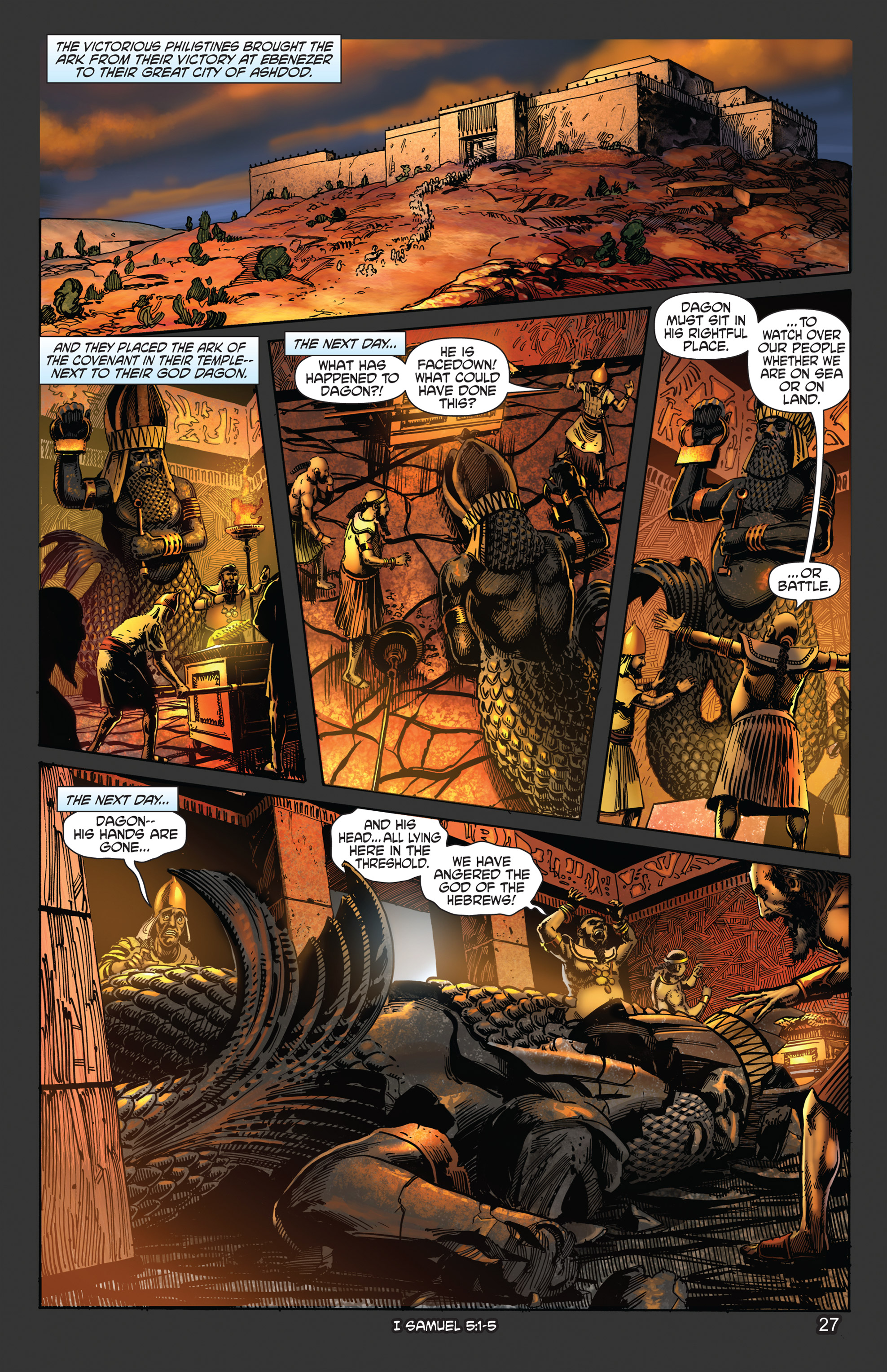 Read online The Kingstone Bible comic -  Issue #5 - 32