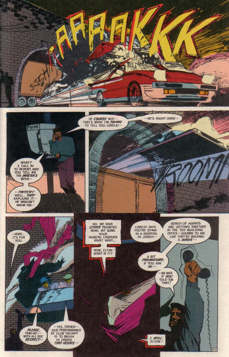 Read online The Shadow (1987) comic -  Issue #1 - 19