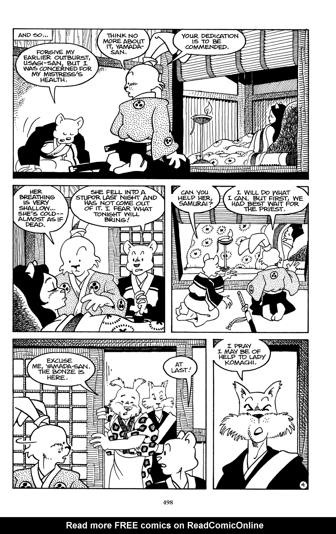 Read online The Usagi Yojimbo Saga comic -  Issue # TPB 1 - 487