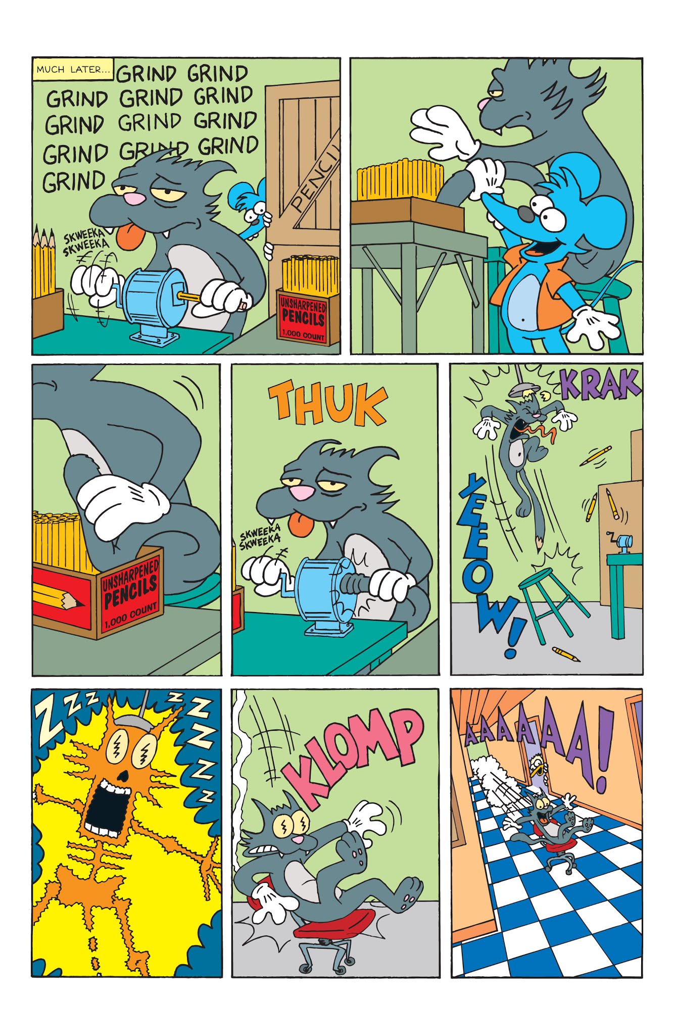 Read online Itchy & Scratchy Comics comic -  Issue #3 - 15