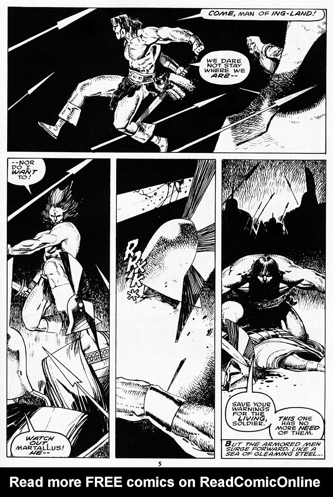 The Savage Sword Of Conan issue 220 - Page 6