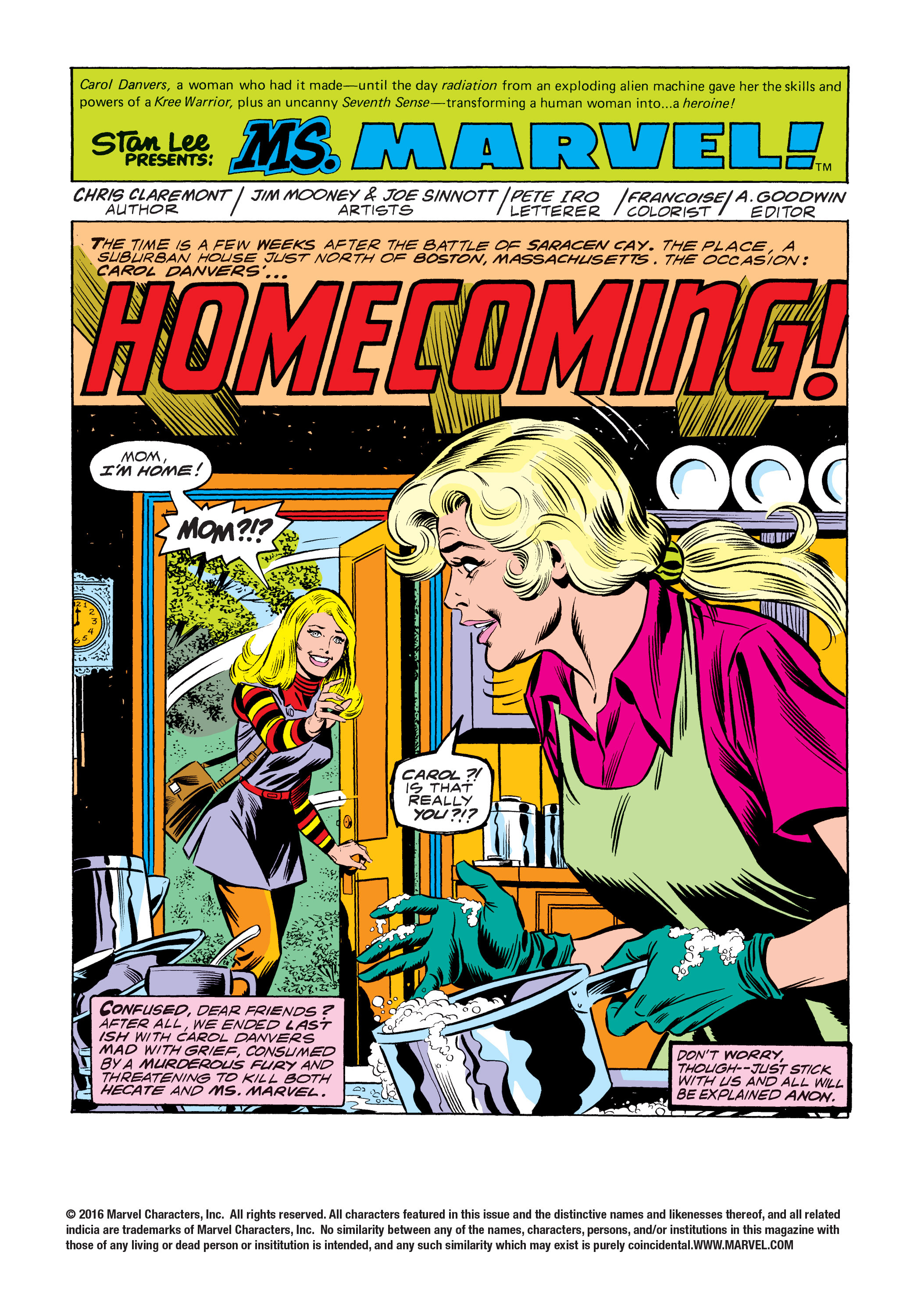 Read online Ms. Marvel (1977) comic -  Issue #13 - 2
