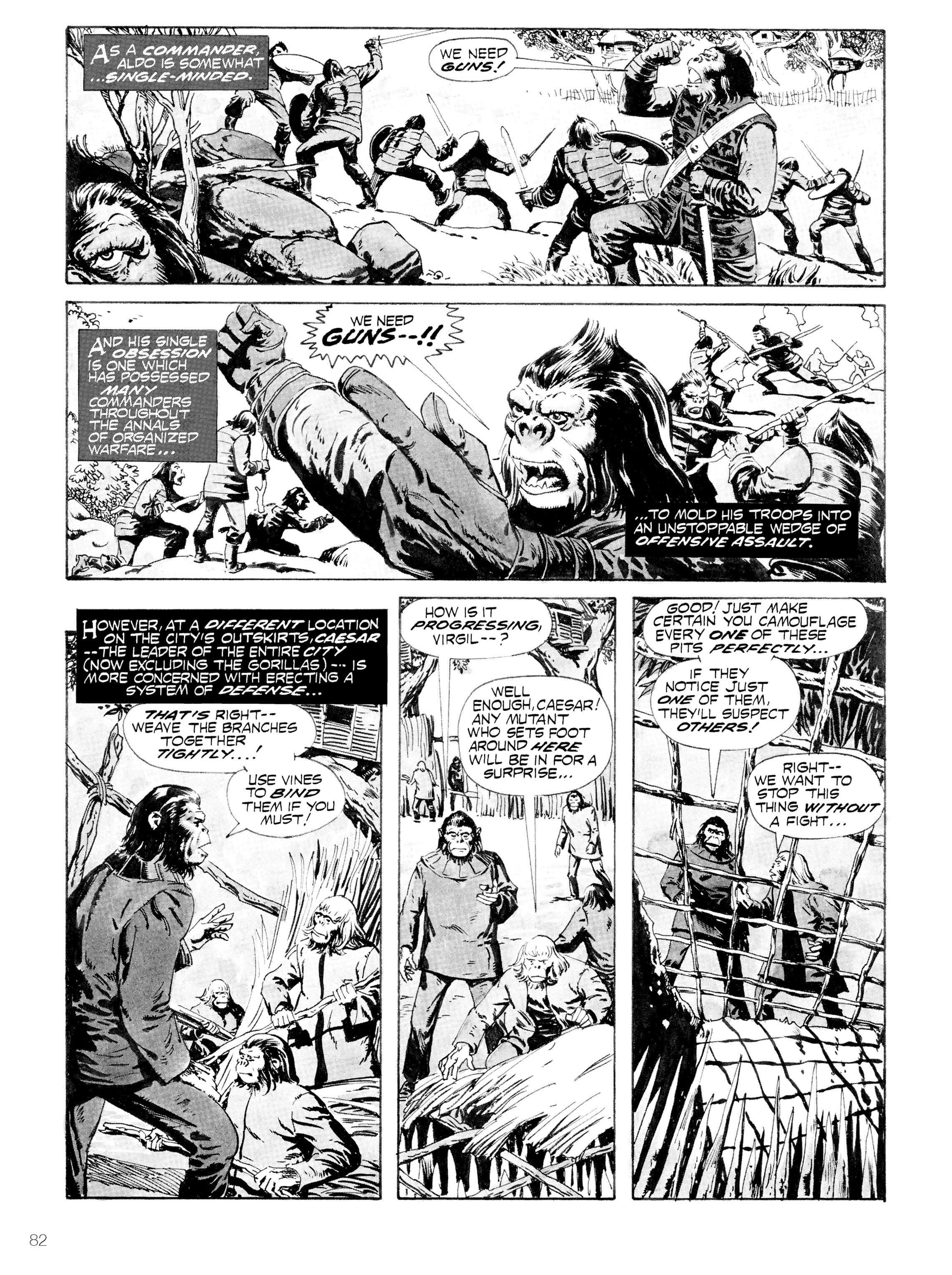 Read online Planet of the Apes: Archive comic -  Issue # TPB 4 (Part 1) - 78