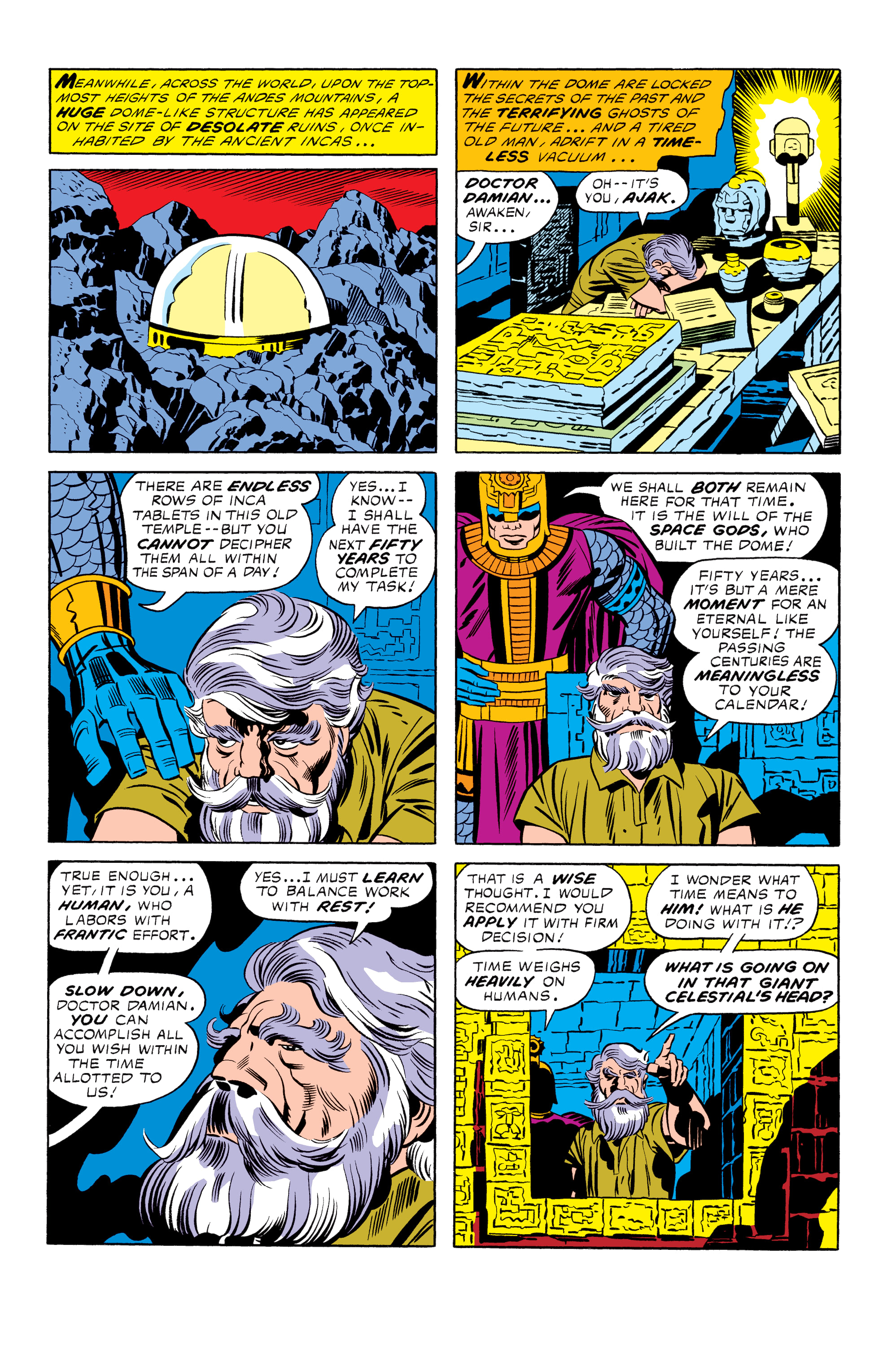 Read online The Eternals by Jack Kirby: The Complete Collection comic -  Issue # TPB (Part 3) - 1