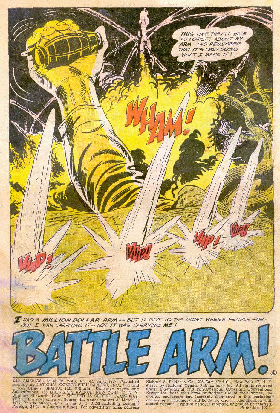 Read online All-American Men of War comic -  Issue #42 - 3