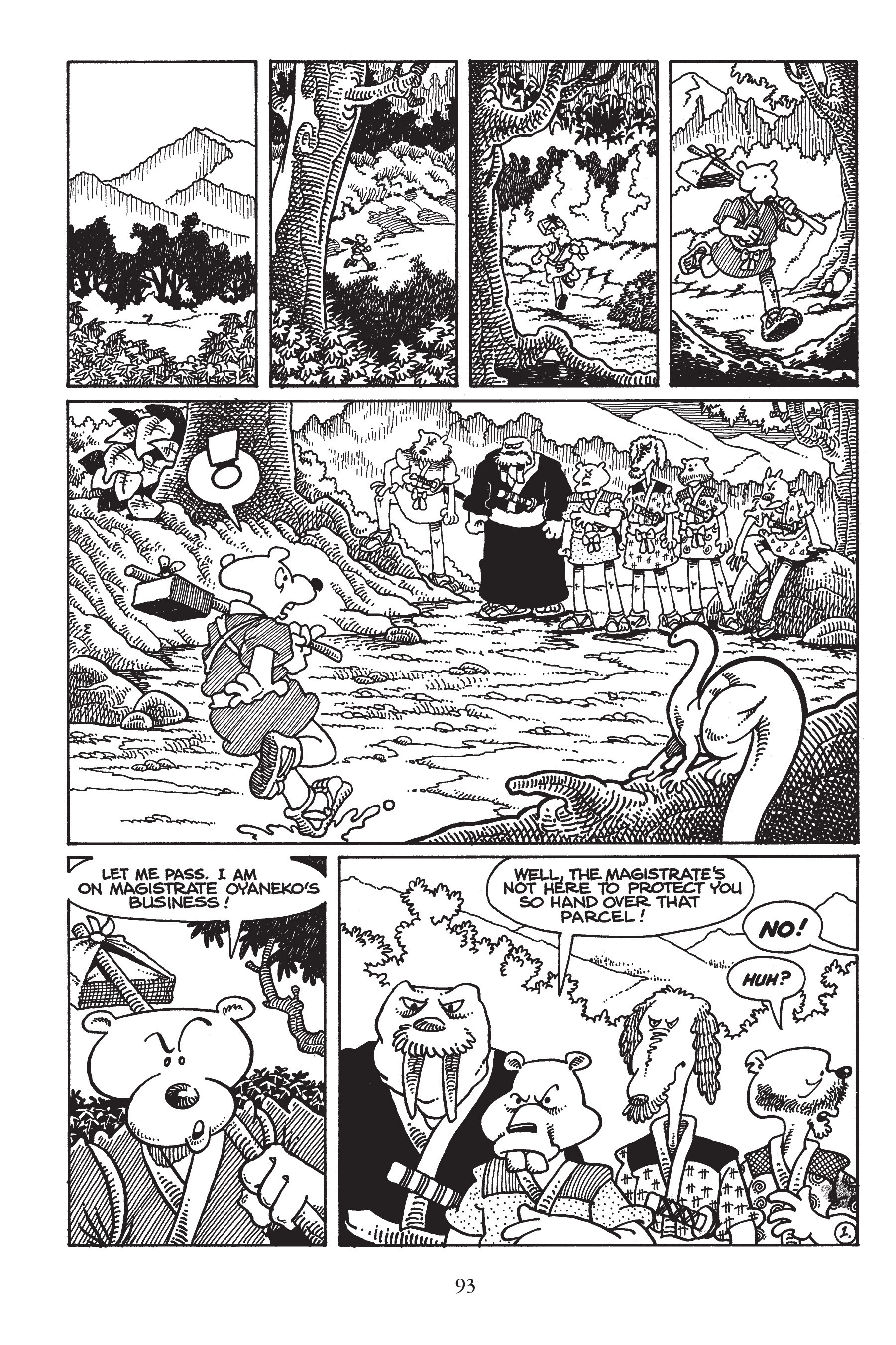 Read online Usagi Yojimbo (1987) comic -  Issue # _TPB 5 - 91