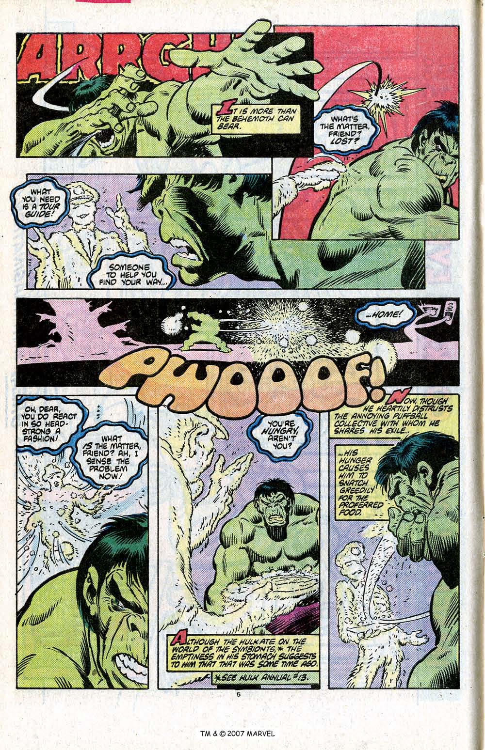 Read online The Incredible Hulk (1968) comic -  Issue #302 - 8