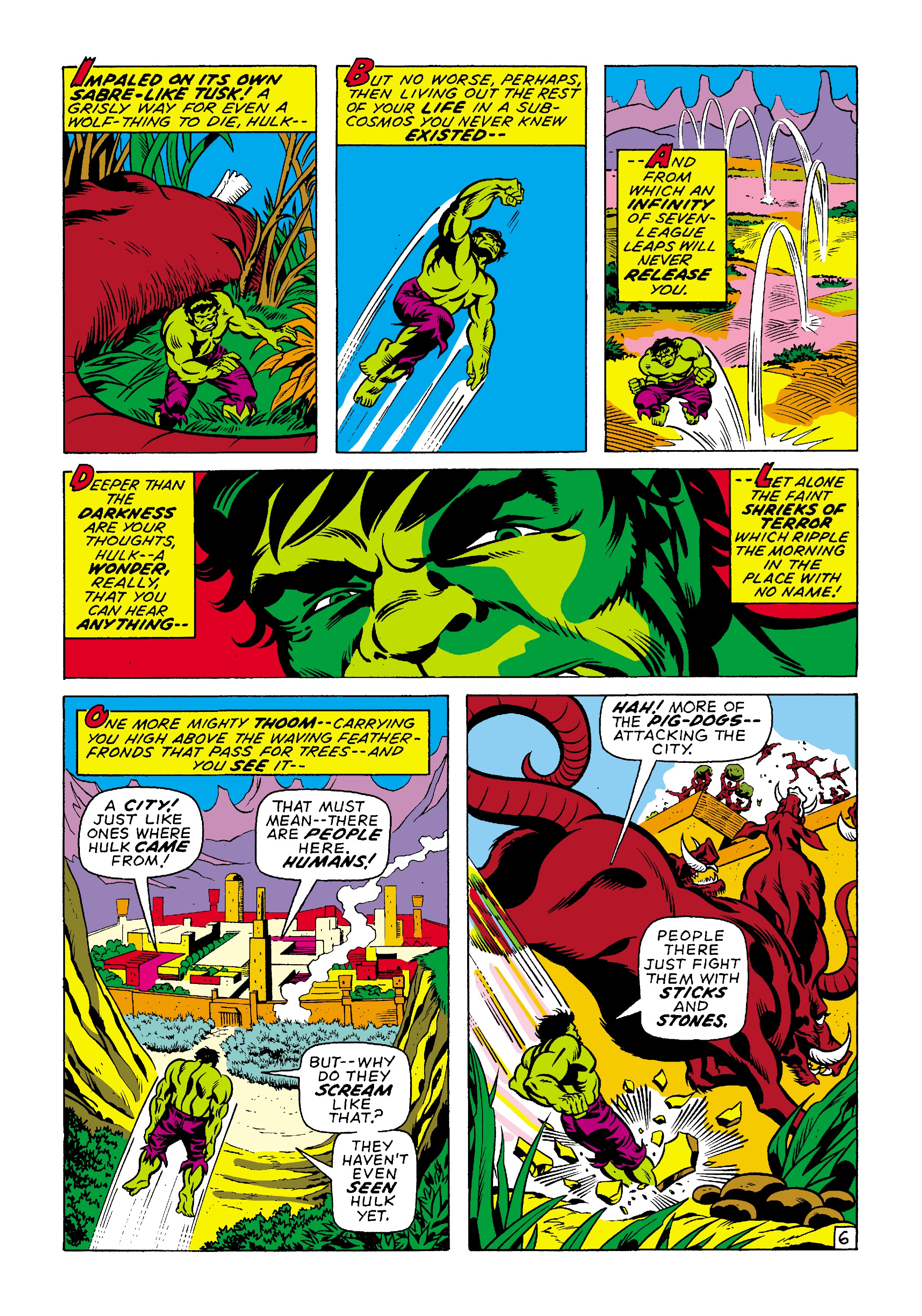 Read online Marvel Masterworks: The Incredible Hulk comic -  Issue # TPB 7 (Part 2) - 33