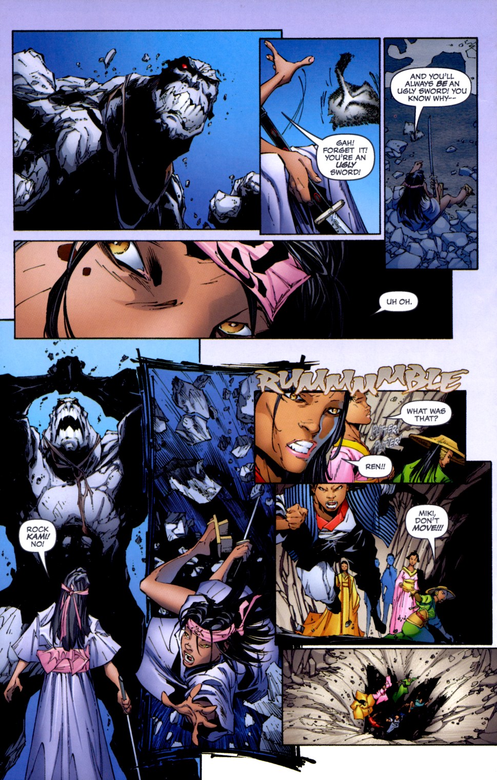 Read online Witchblade: Obakemono comic -  Issue # TPB - 42