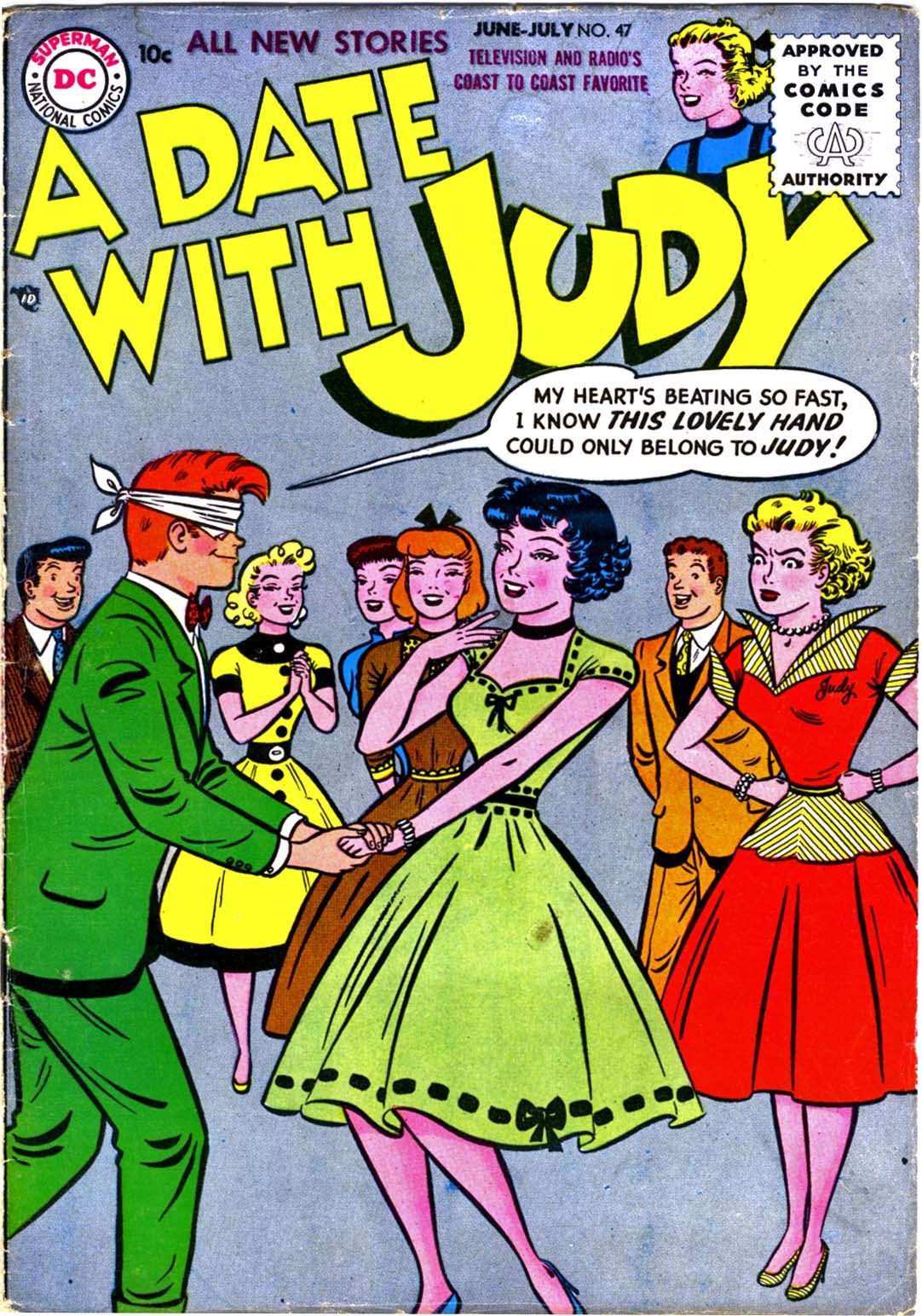 Read online A Date with Judy comic -  Issue #47 - 1