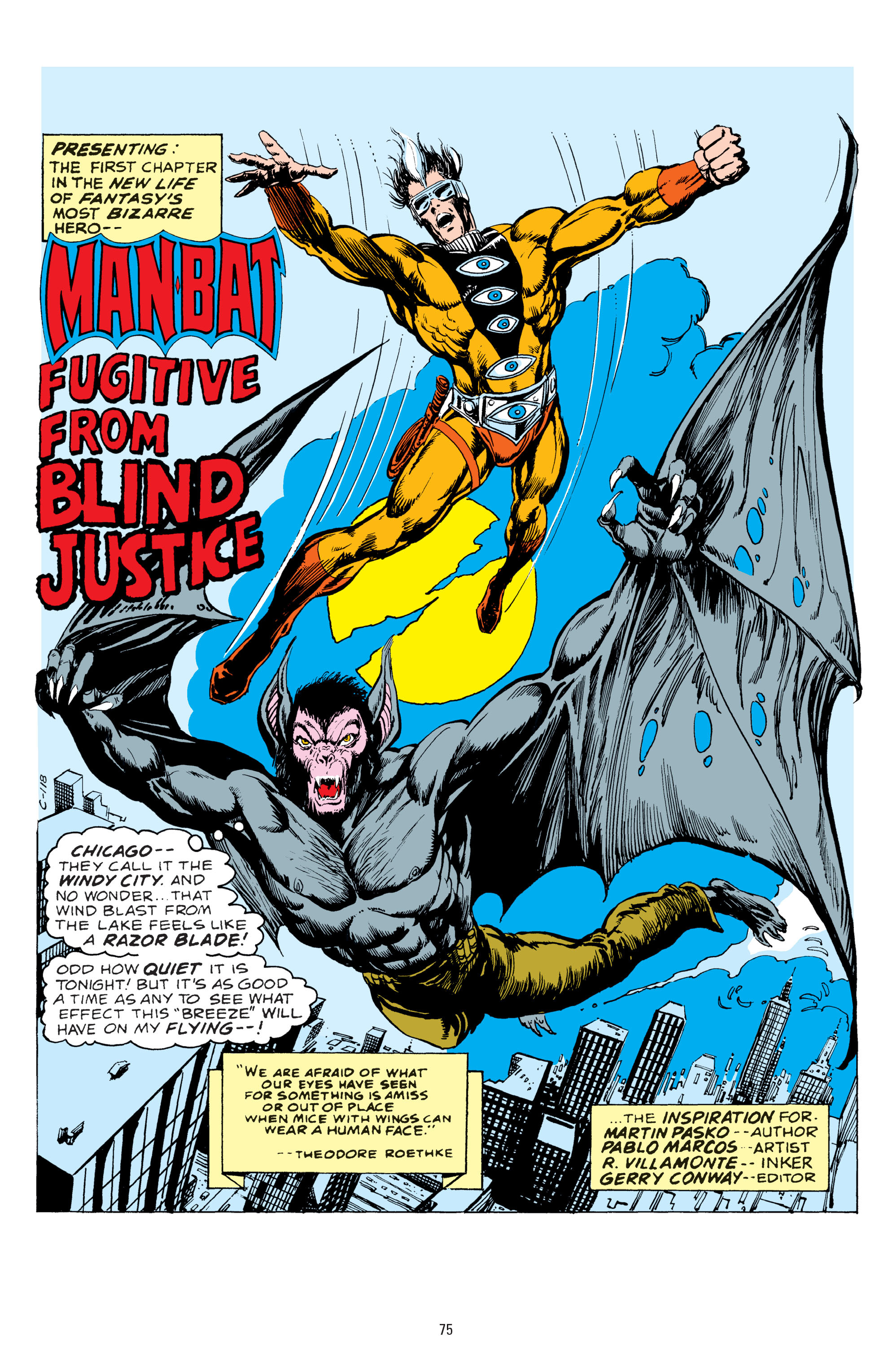 Read online Batman Arkham: Man-Bat comic -  Issue # TPB (Part 1) - 75