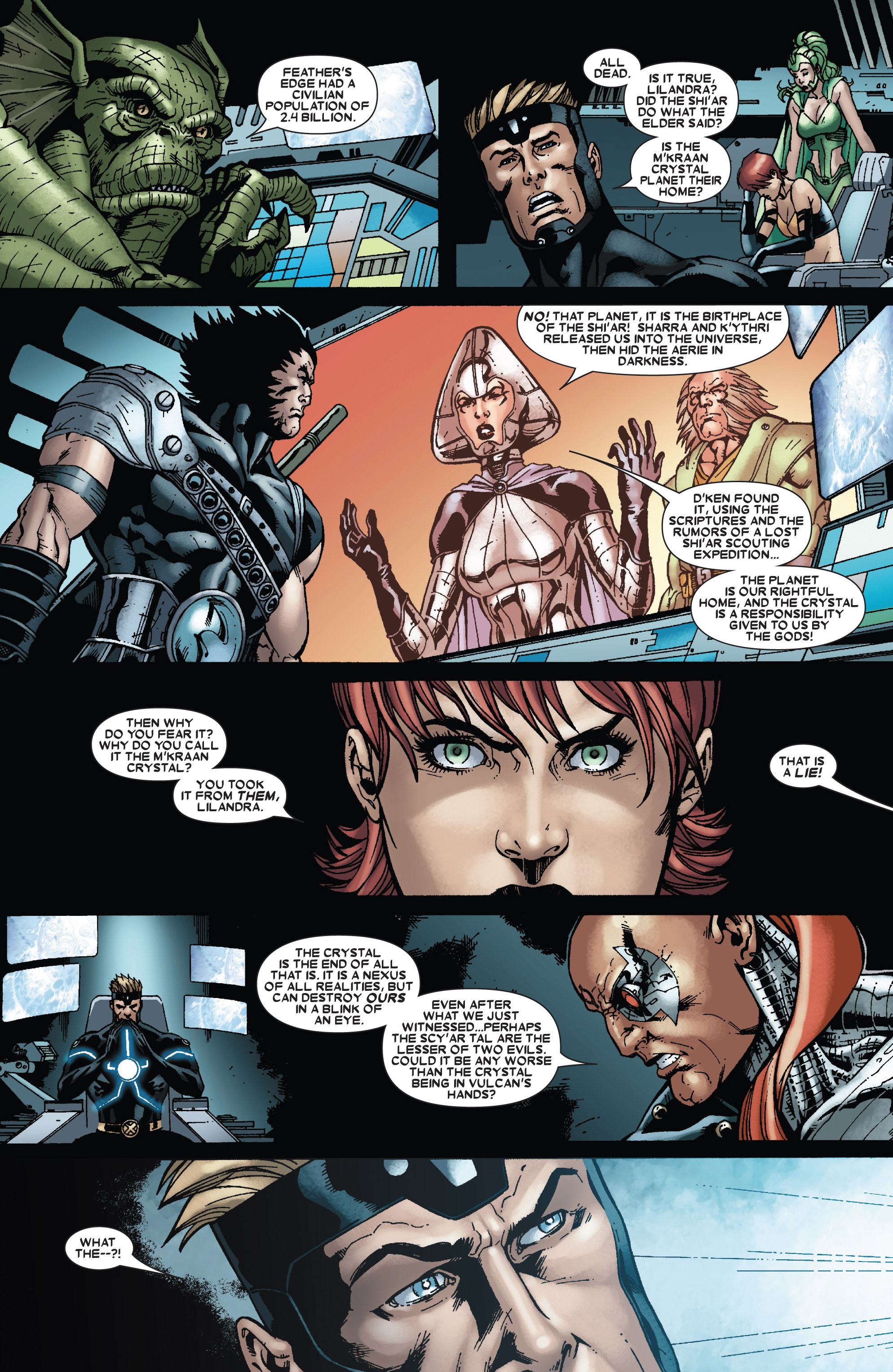 Read online X-Men: Emperor Vulcan comic -  Issue #2 - 23