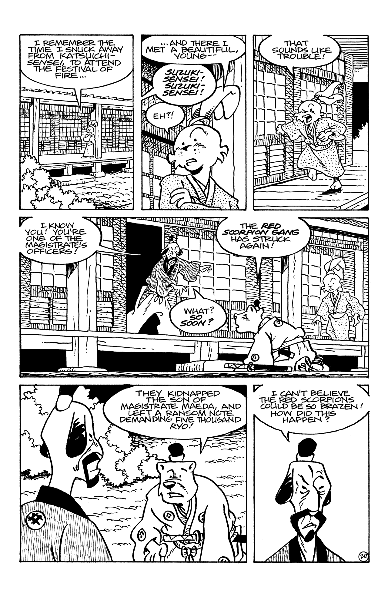 Read online Usagi Yojimbo (1996) comic -  Issue #136 - 23