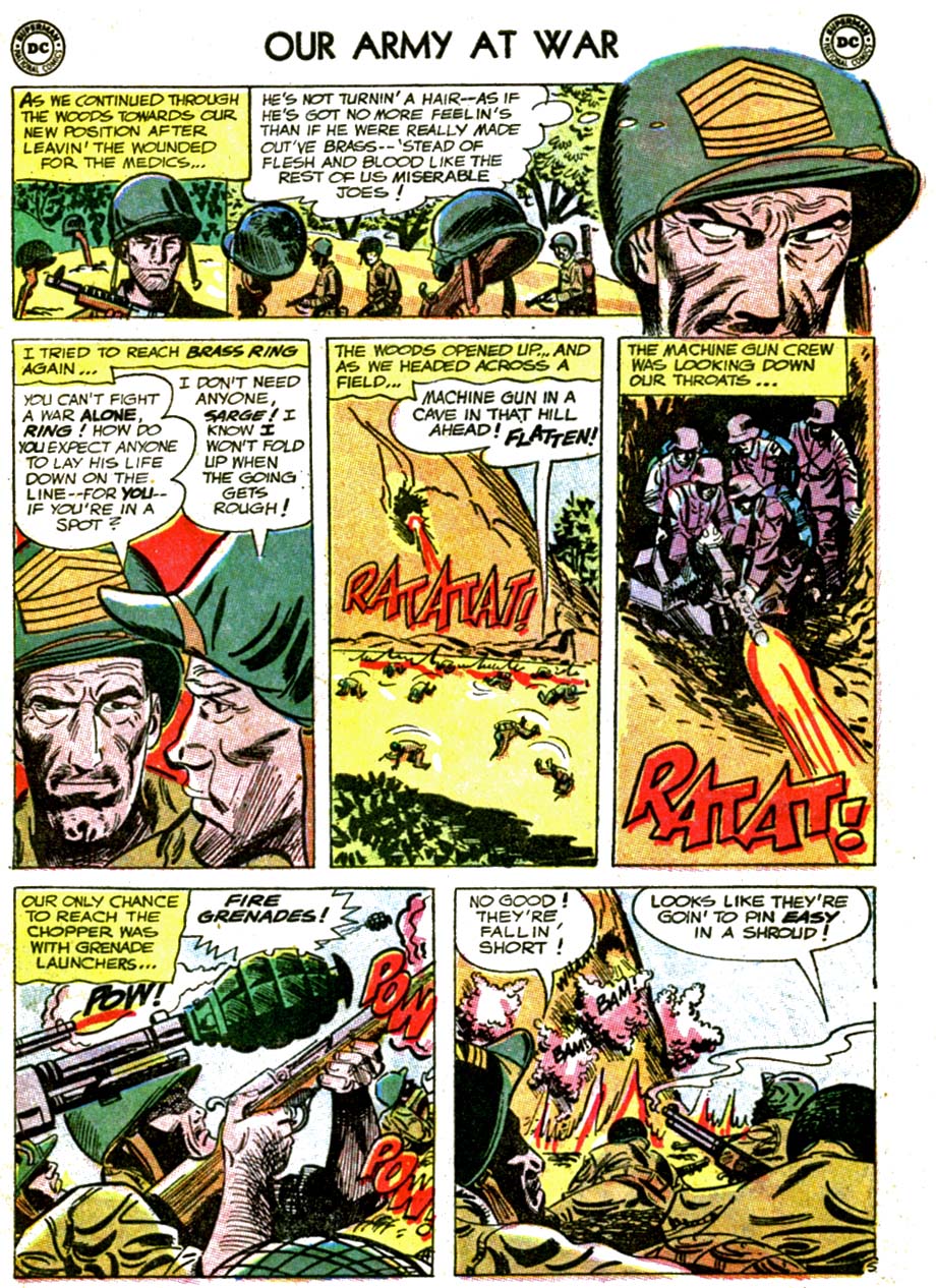 Read online Our Army at War (1952) comic -  Issue #123 - 7
