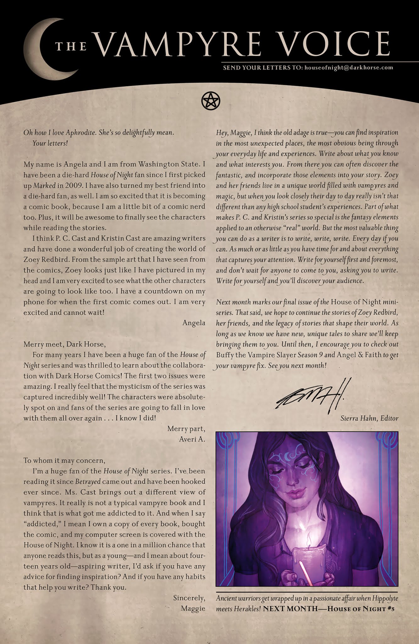 Read online House of Night comic -  Issue #4 - 25