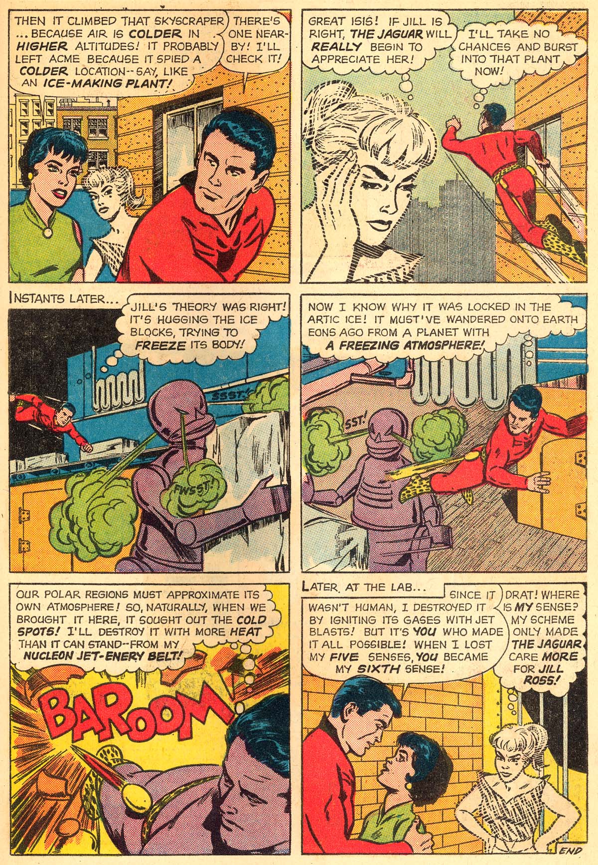 Read online Adventures of the Jaguar comic -  Issue #8 - 11