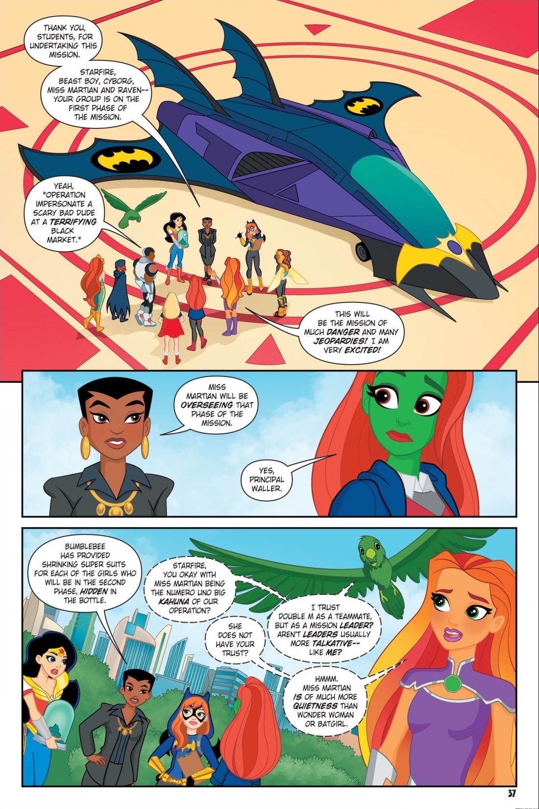 Read online DC Super Hero Girls: Search for Atlantis comic -  Issue # TPB - 37