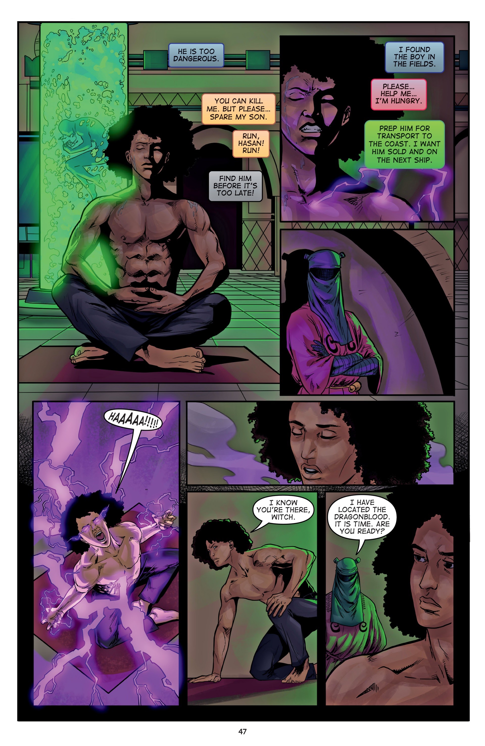 Read online Malika: Warrior Queen comic -  Issue # TPB 2 (Part 1) - 49