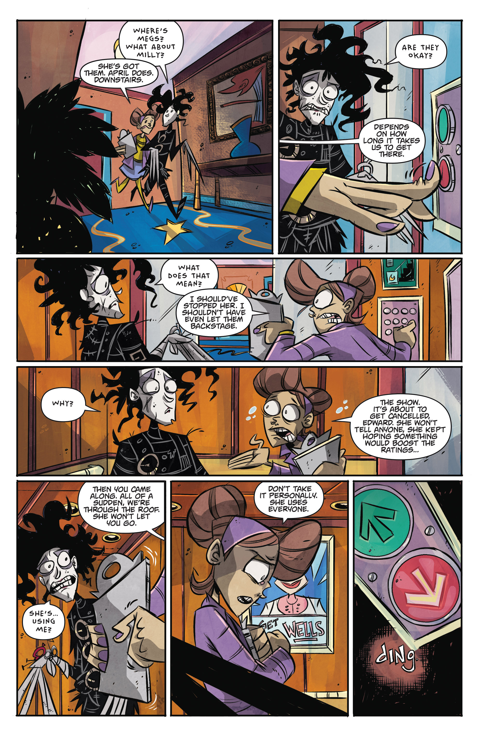 Read online Edward Scissorhands comic -  Issue #9 - 18