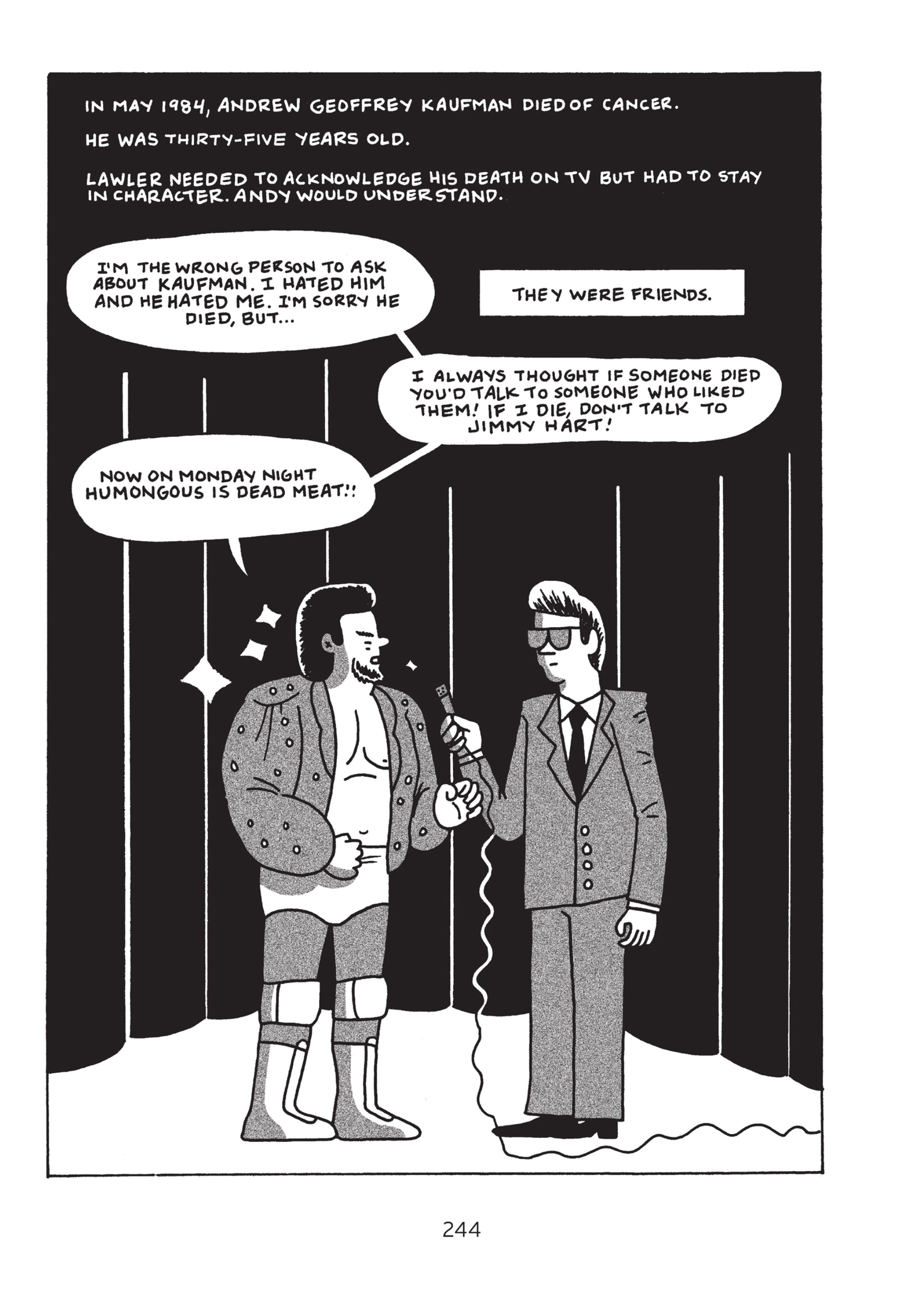 Read online Is This Guy For Real?: The Unbelievable Andy Kaufman comic -  Issue # TPB (Part 3) - 49