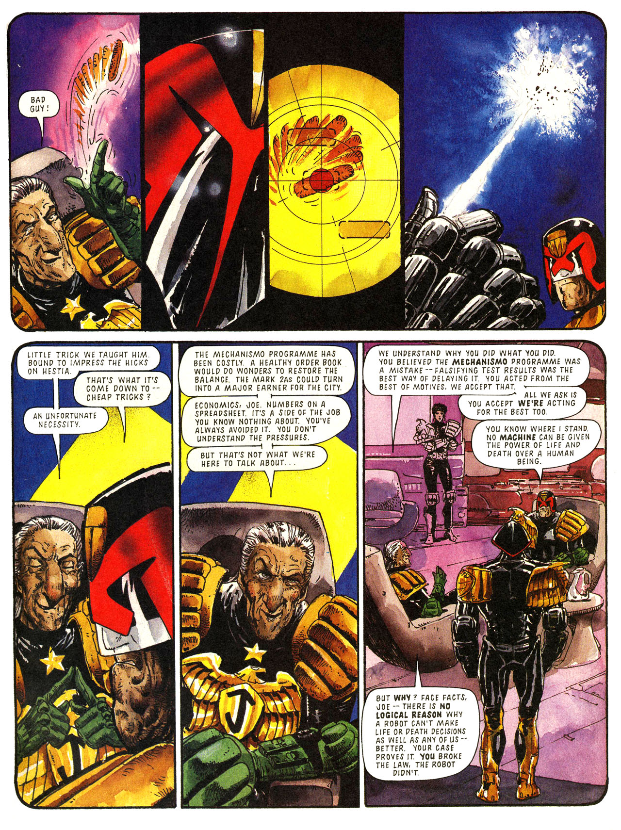 Read online Judge Dredd: The Megazine (vol. 2) comic -  Issue #58 - 9