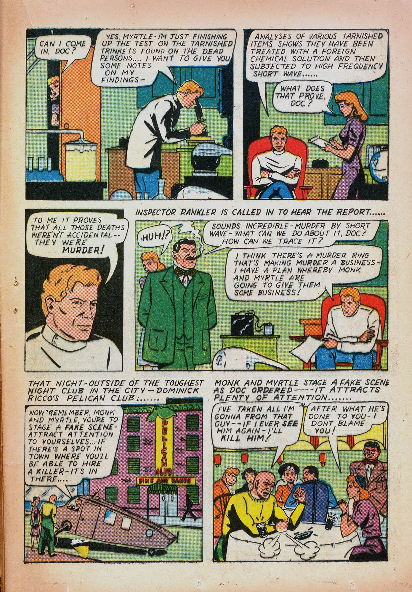 Read online Shadow Comics comic -  Issue #34 - 43