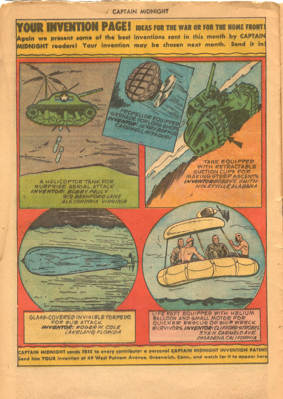 Read online Captain Midnight (1942) comic -  Issue #23 - 12