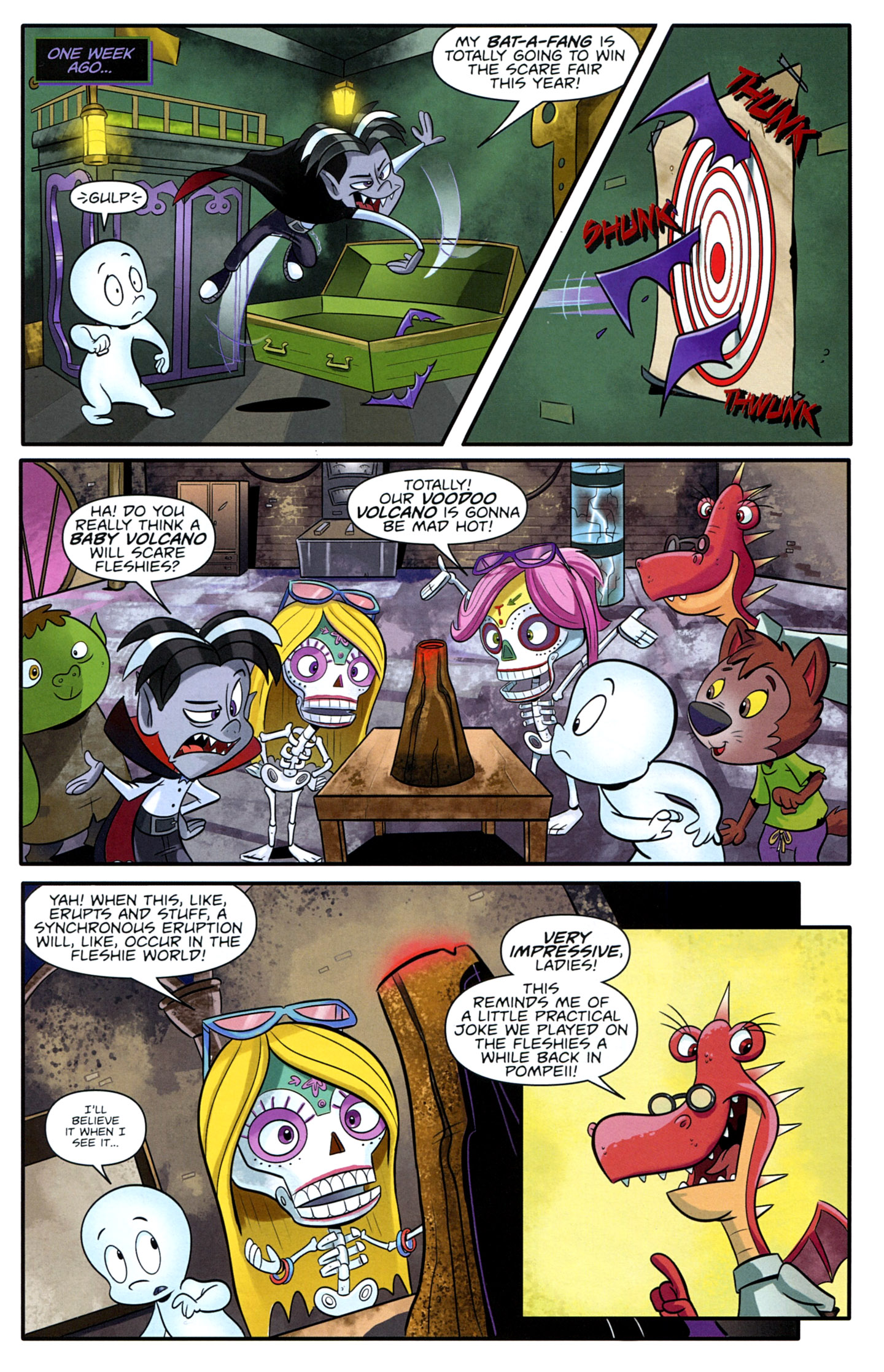 Read online Casper's Scare School comic -  Issue #2 - 8