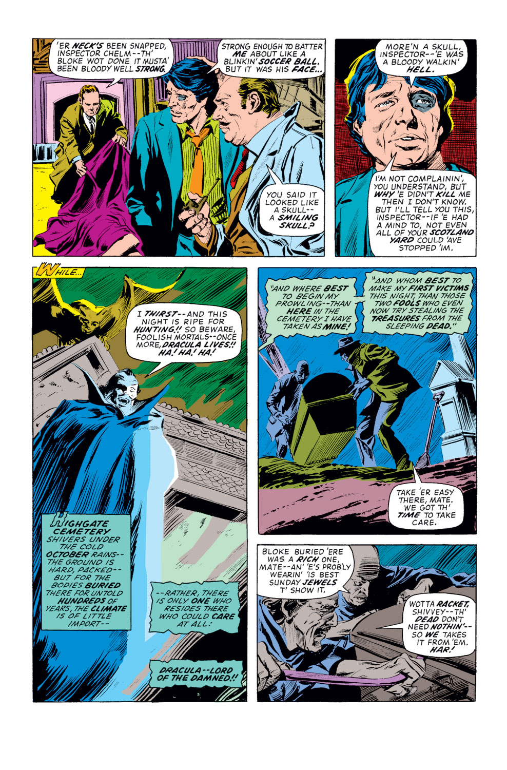 Read online Tomb of Dracula (1972) comic -  Issue #16 - 5