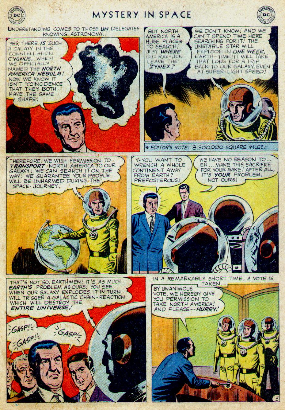 Read online Mystery in Space (1951) comic -  Issue #44 - 7