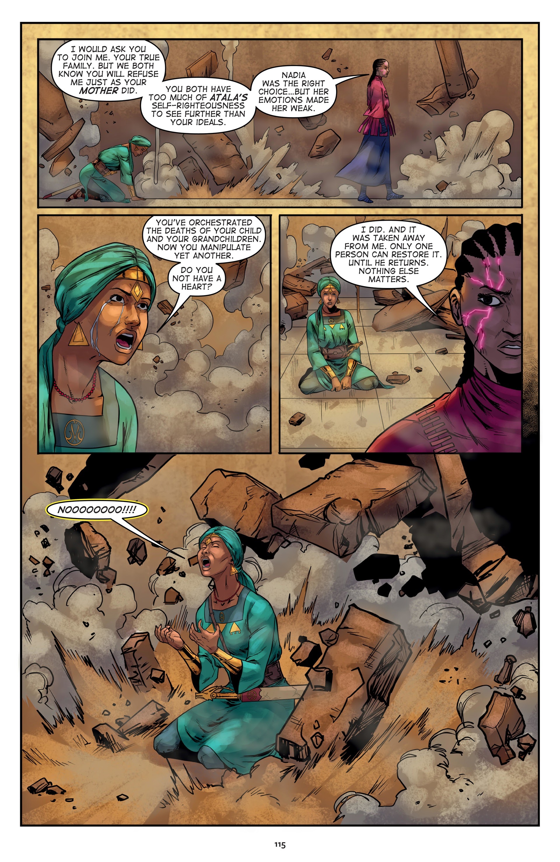 Read online Malika: Warrior Queen comic -  Issue # TPB 2 (Part 2) - 17