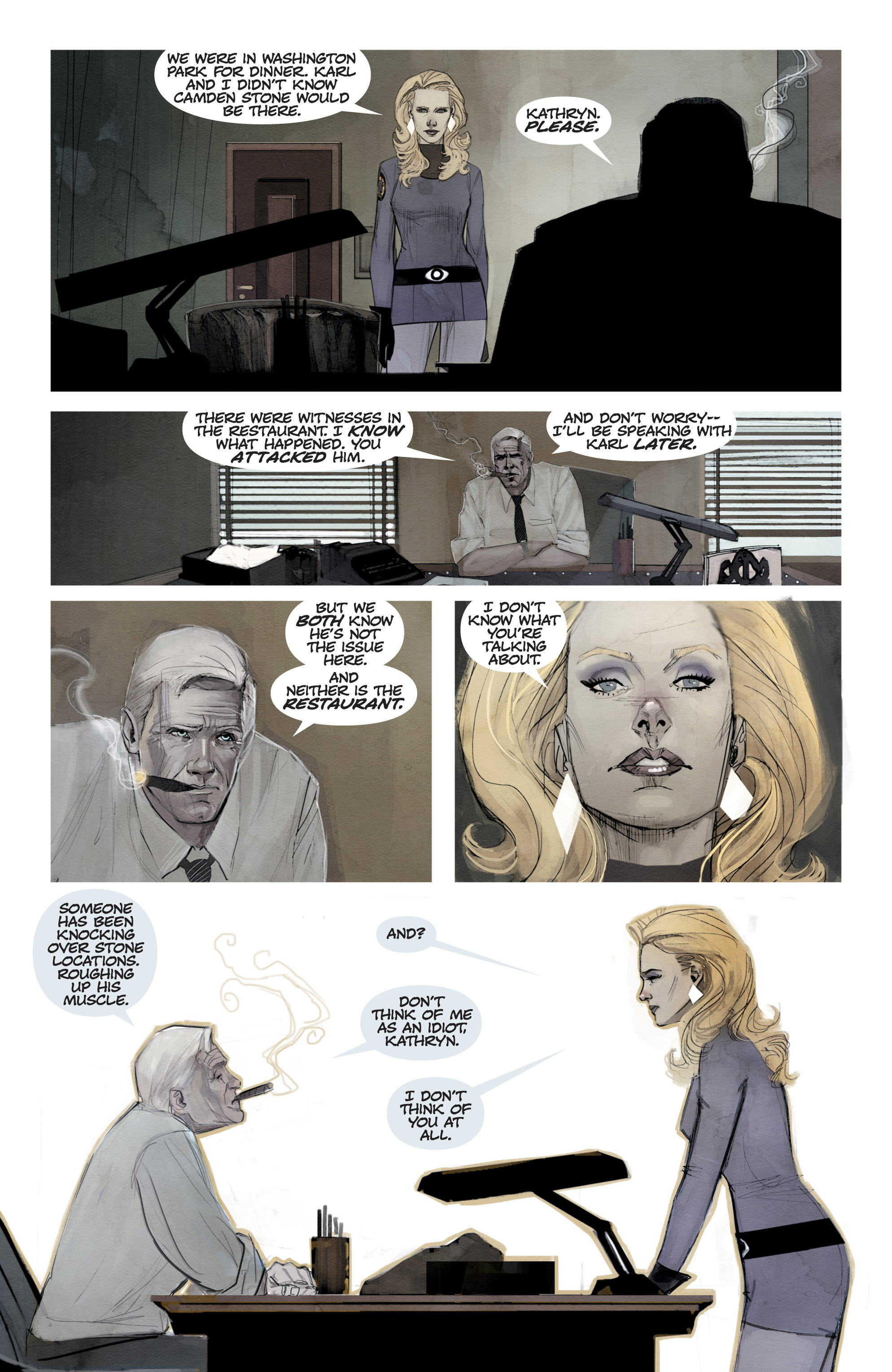 Read online C.O.W.L. comic -  Issue #8 - 17