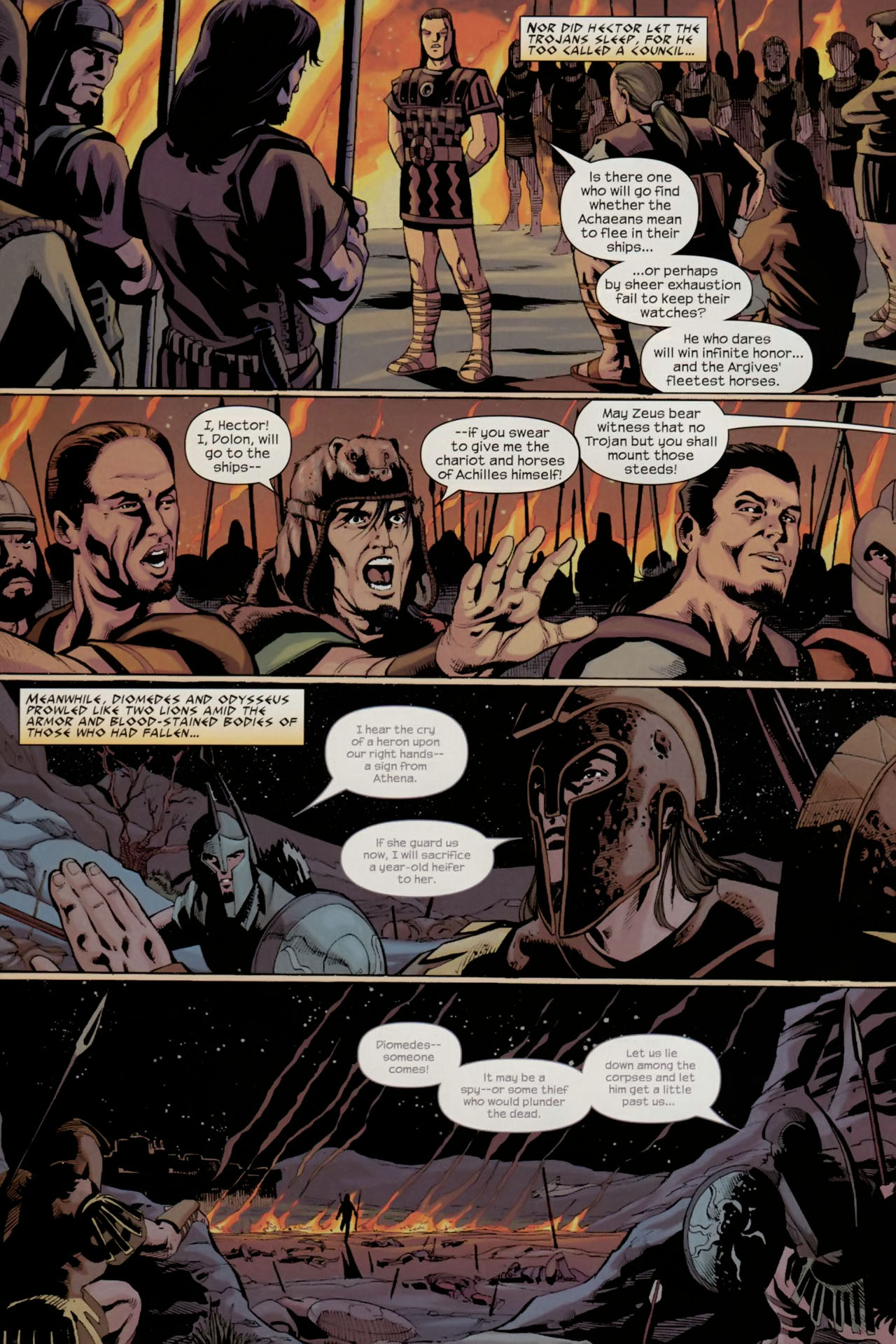 Read online The Iliad comic -  Issue #4 - 8