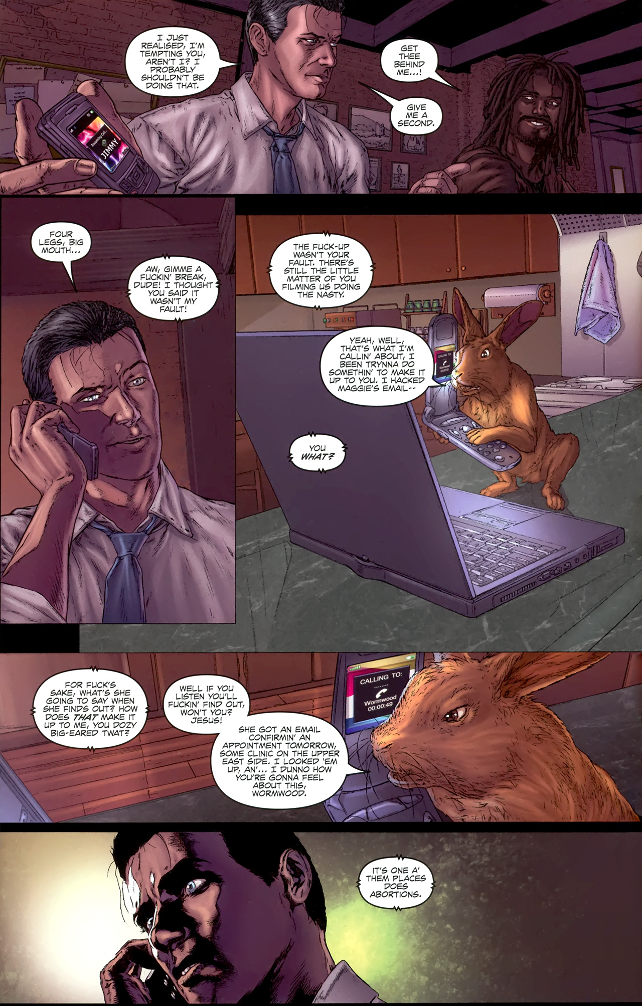 Read online Chronicles of Wormwood: The Last Battle comic -  Issue #4 - 9