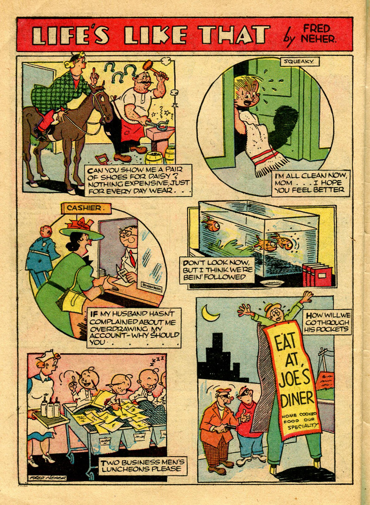Read online Famous Funnies comic -  Issue #69 - 57