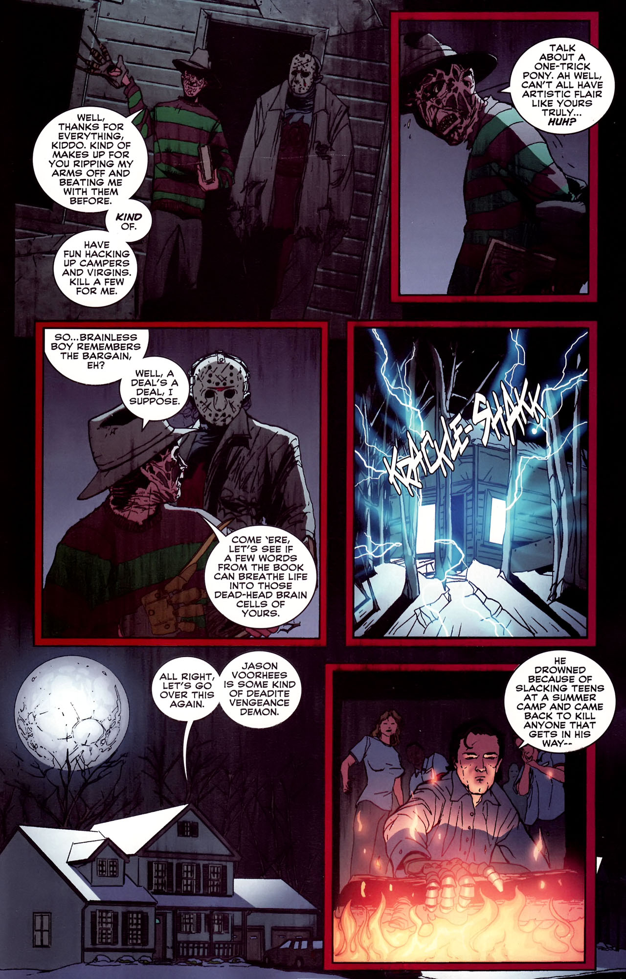 Read online Freddy Vs Jason Vs Ash comic -  Issue #3 - 20