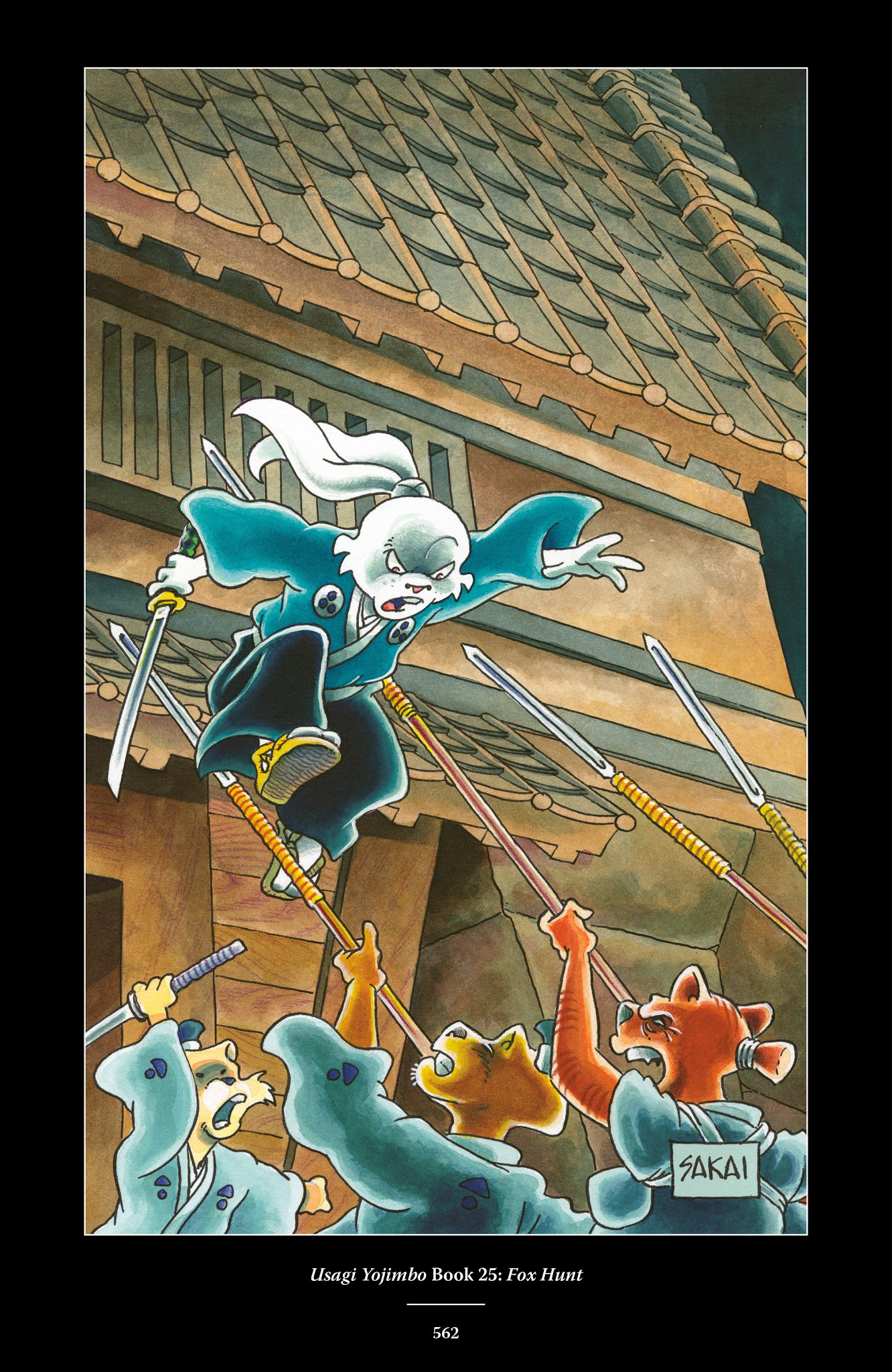 Read online The Usagi Yojimbo Saga comic -  Issue # TPB 6 - 557