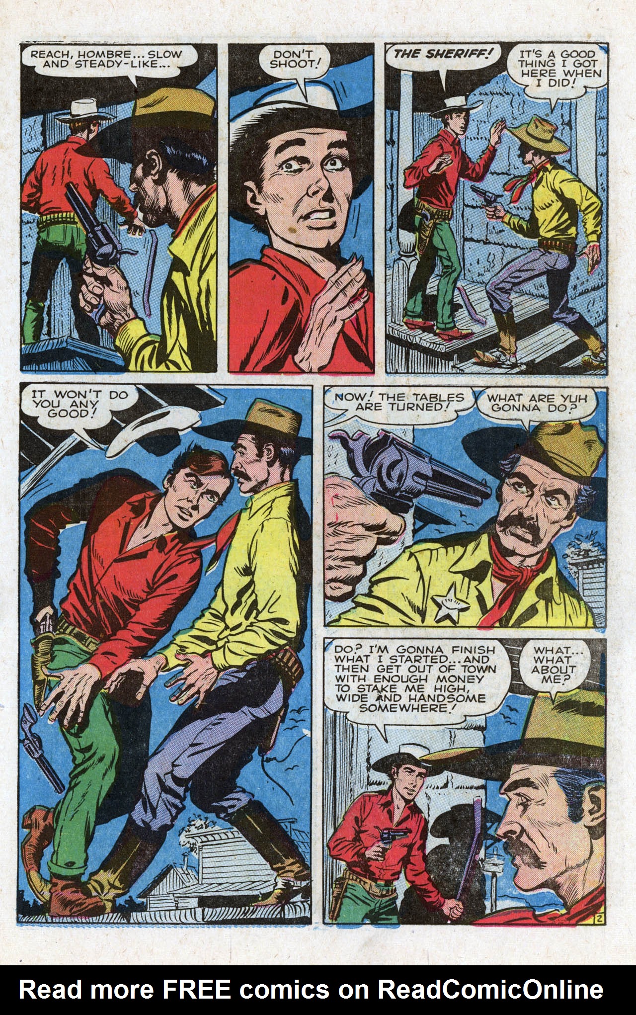 Read online The Outlaw Kid (1954) comic -  Issue #9 - 23