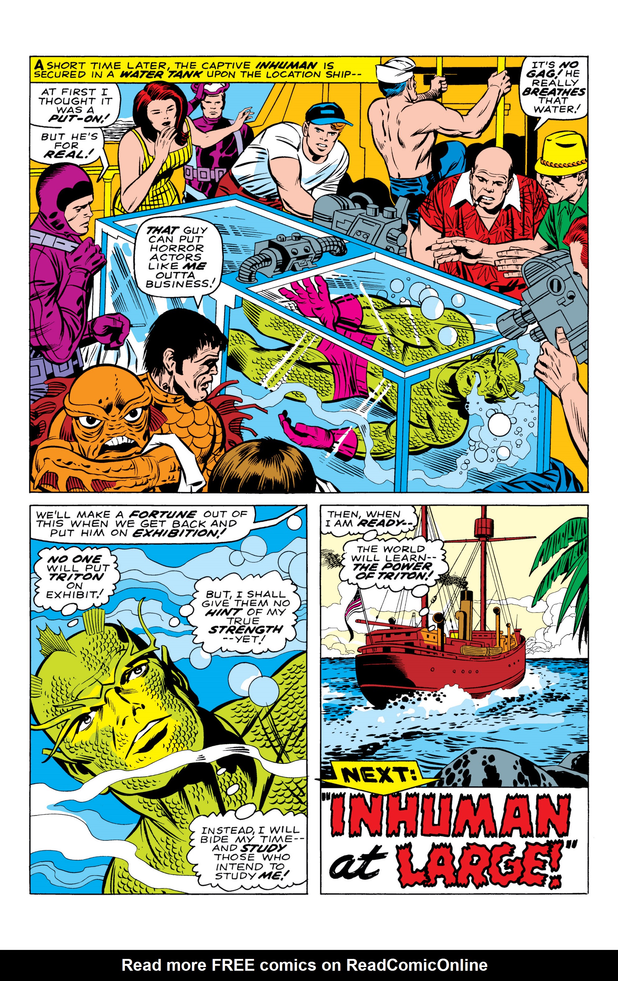 Read online Marvel Masterworks: The Inhumans comic -  Issue # TPB 1 (Part 1) - 32