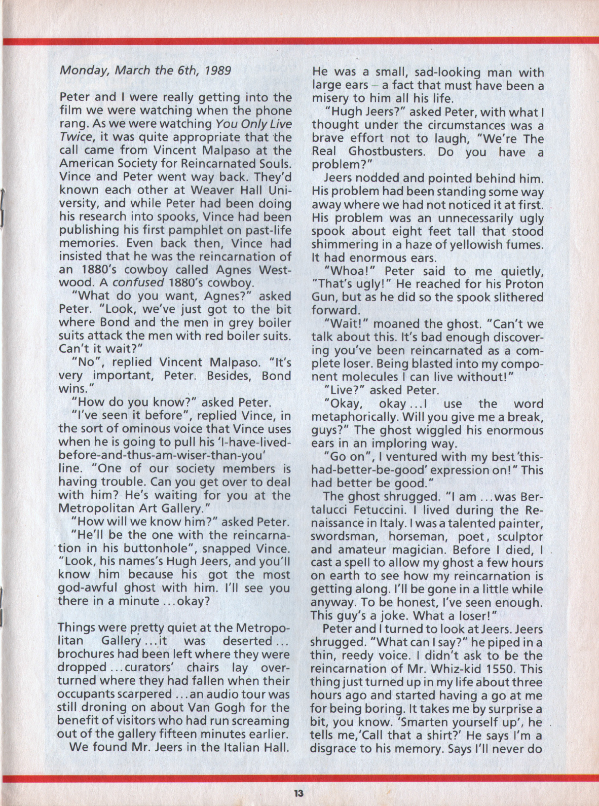 Read online The Real Ghostbusters comic -  Issue #39 - 13