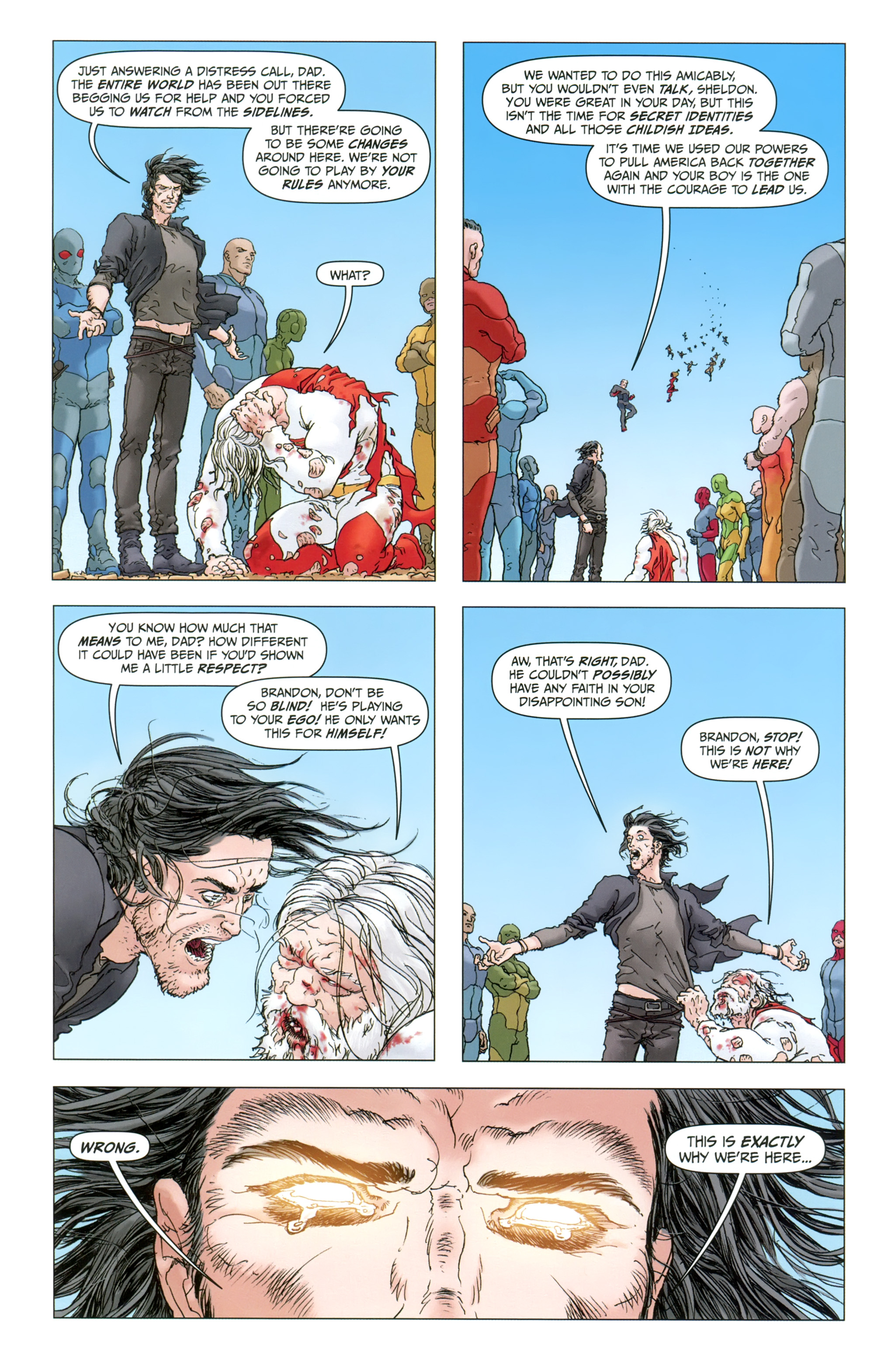 Read online Jupiter's Legacy comic -  Issue #3 - 22