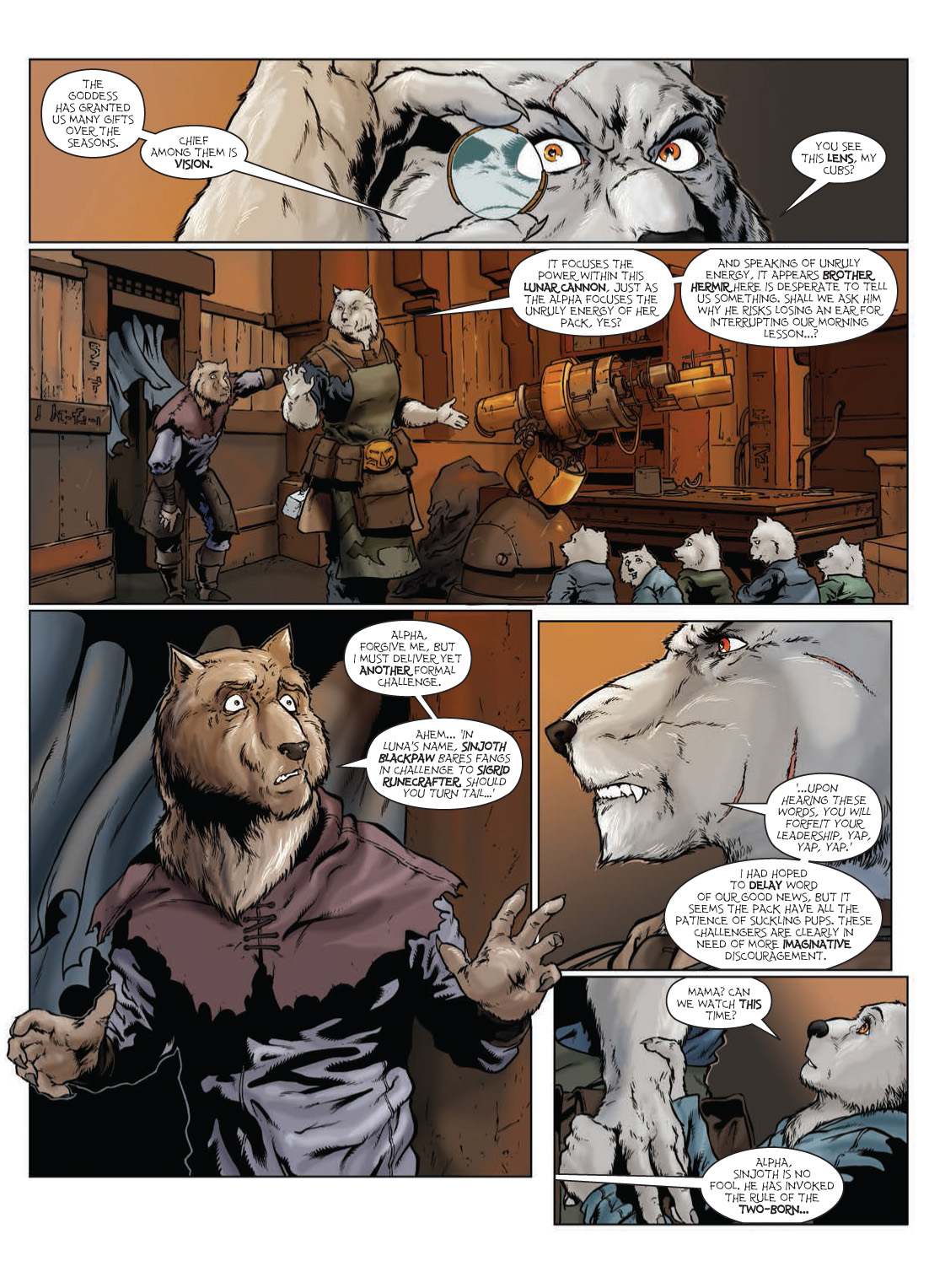 Read online Age of the Wolf comic -  Issue # TPB - 106