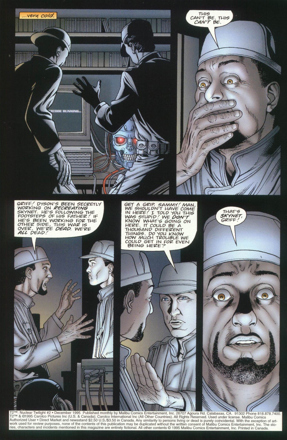 Read online T2: Nuclear Twilight comic -  Issue #2 - 3