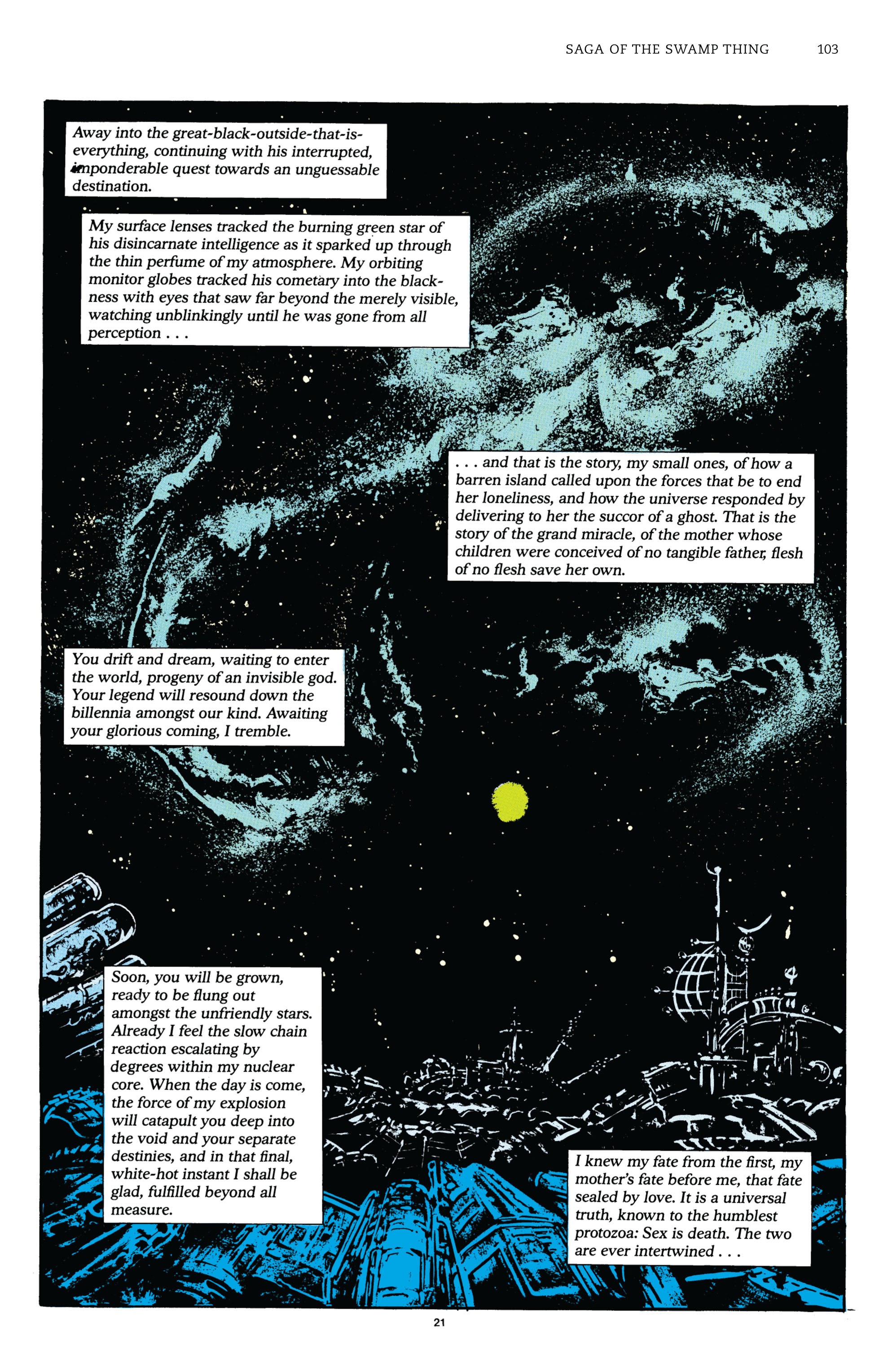 Read online Saga of the Swamp Thing comic -  Issue # TPB 6 (Part 1) - 98