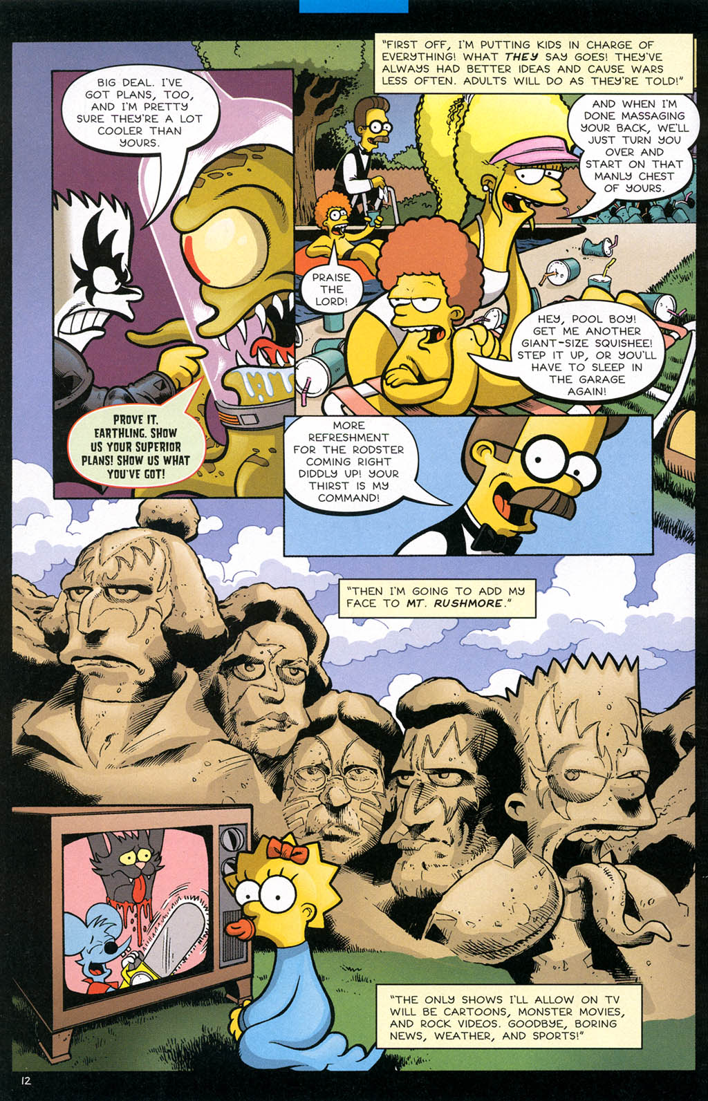 Read online Treehouse of Horror comic -  Issue #10 - 15