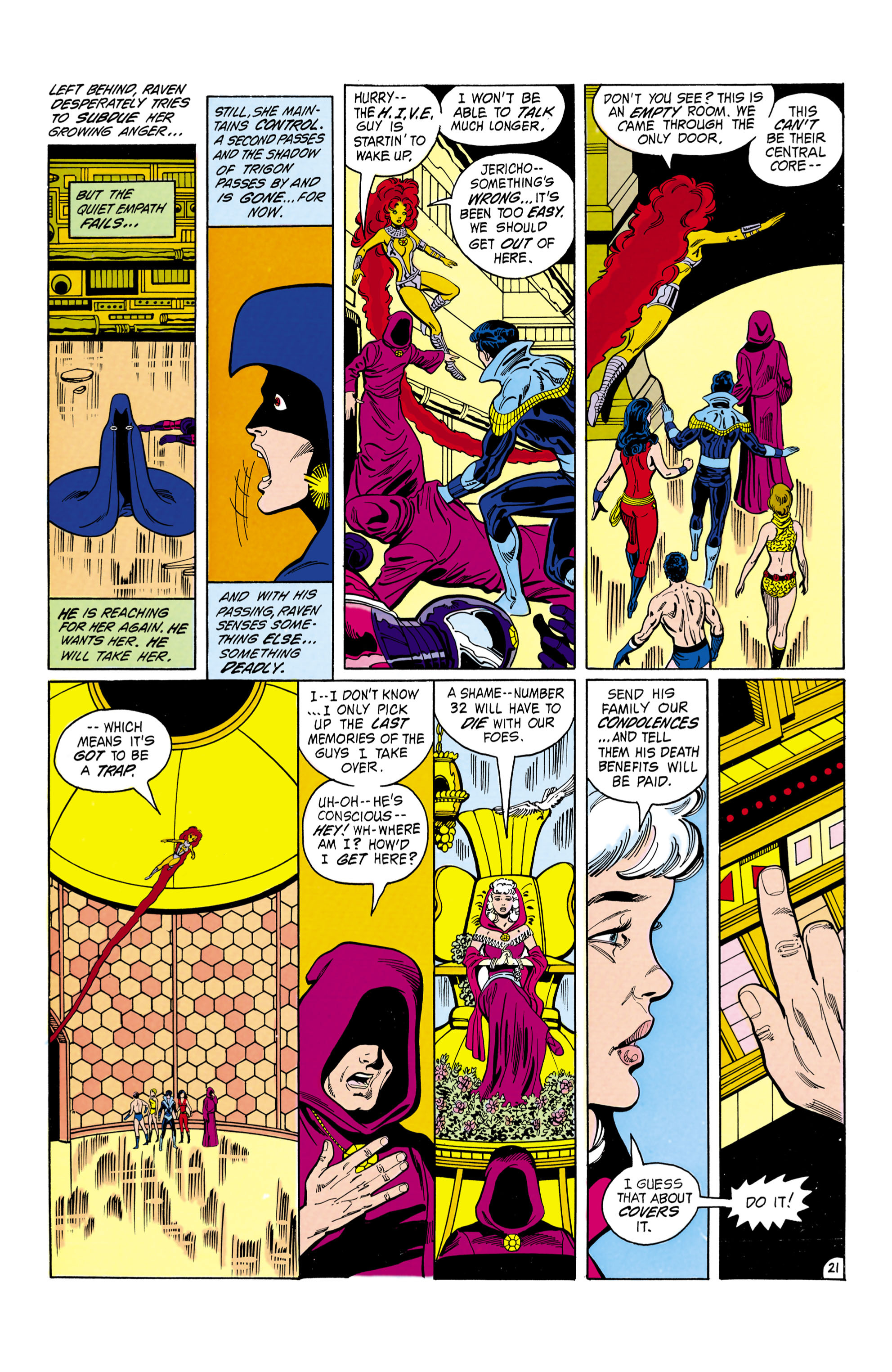 Read online Tales of the Teen Titans comic -  Issue #46 - 22