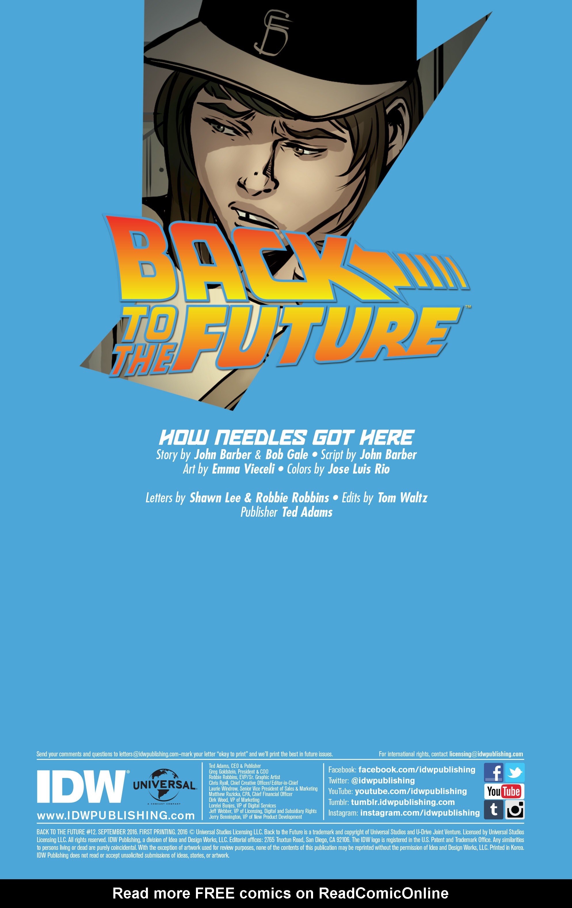 Read online Back to the Future (2015) comic -  Issue #12 - 2